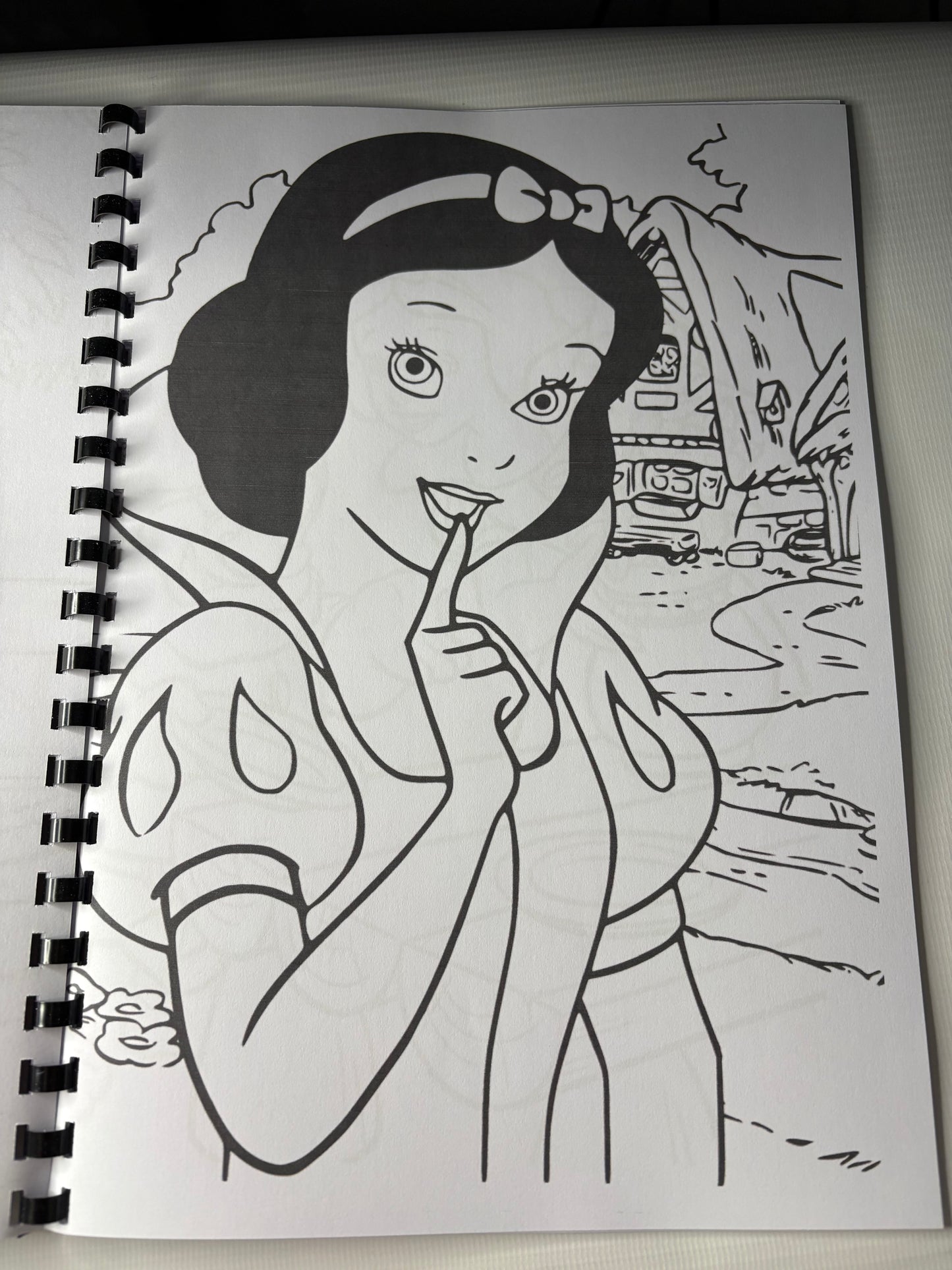 Snow White Colouring Book