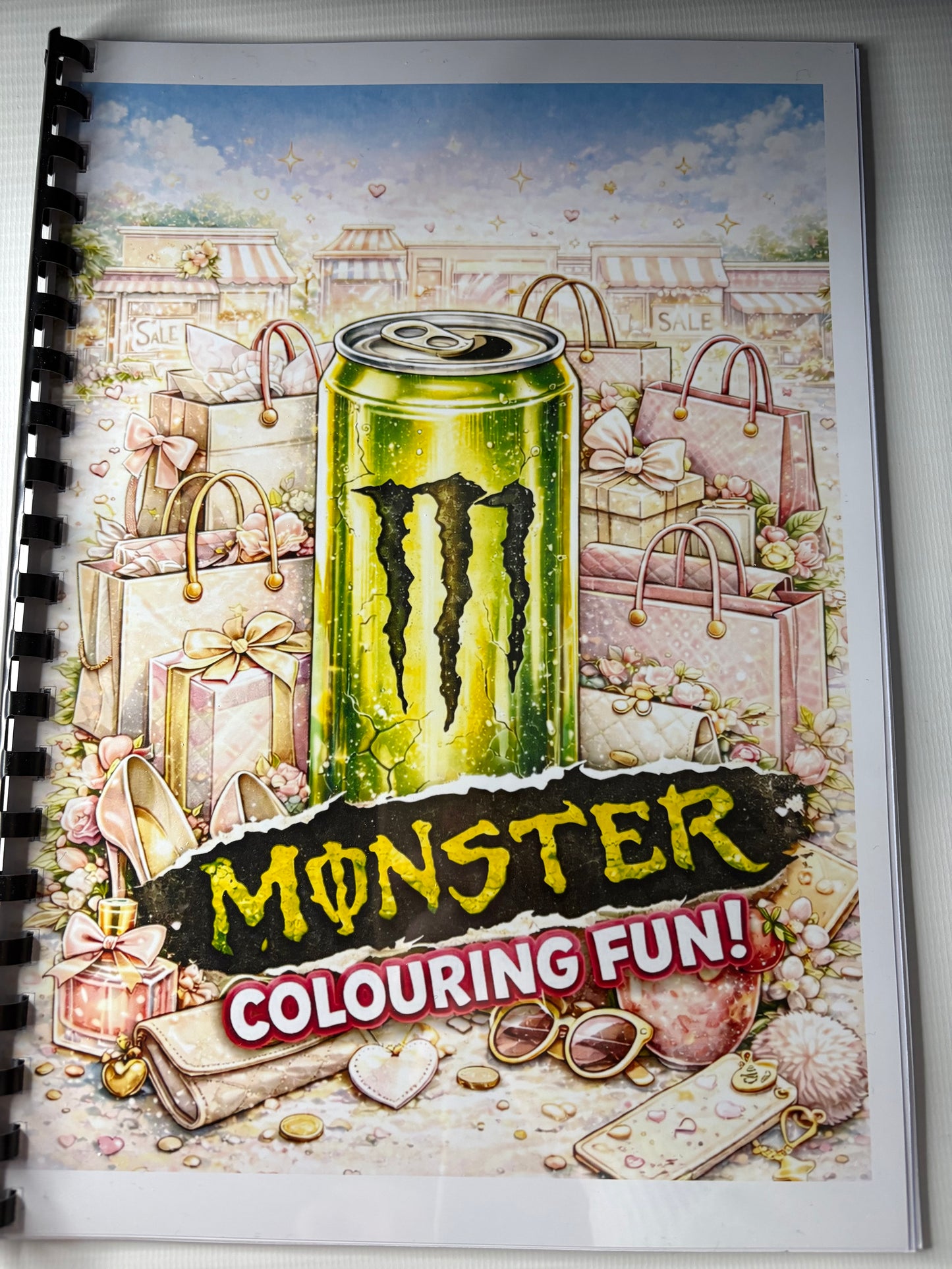 Monster Energy Colouring Book