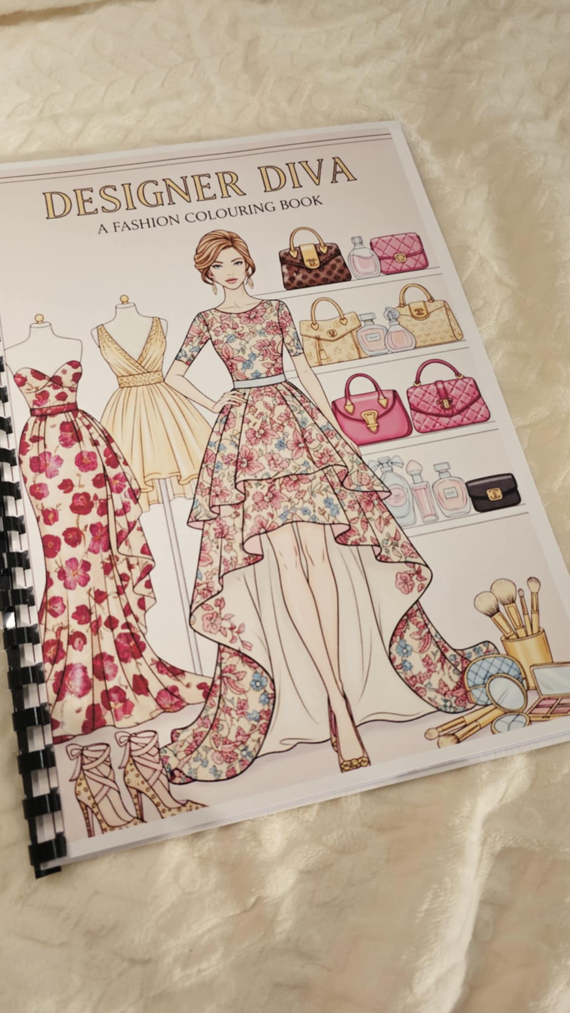 Designer Fashion Colouring Book