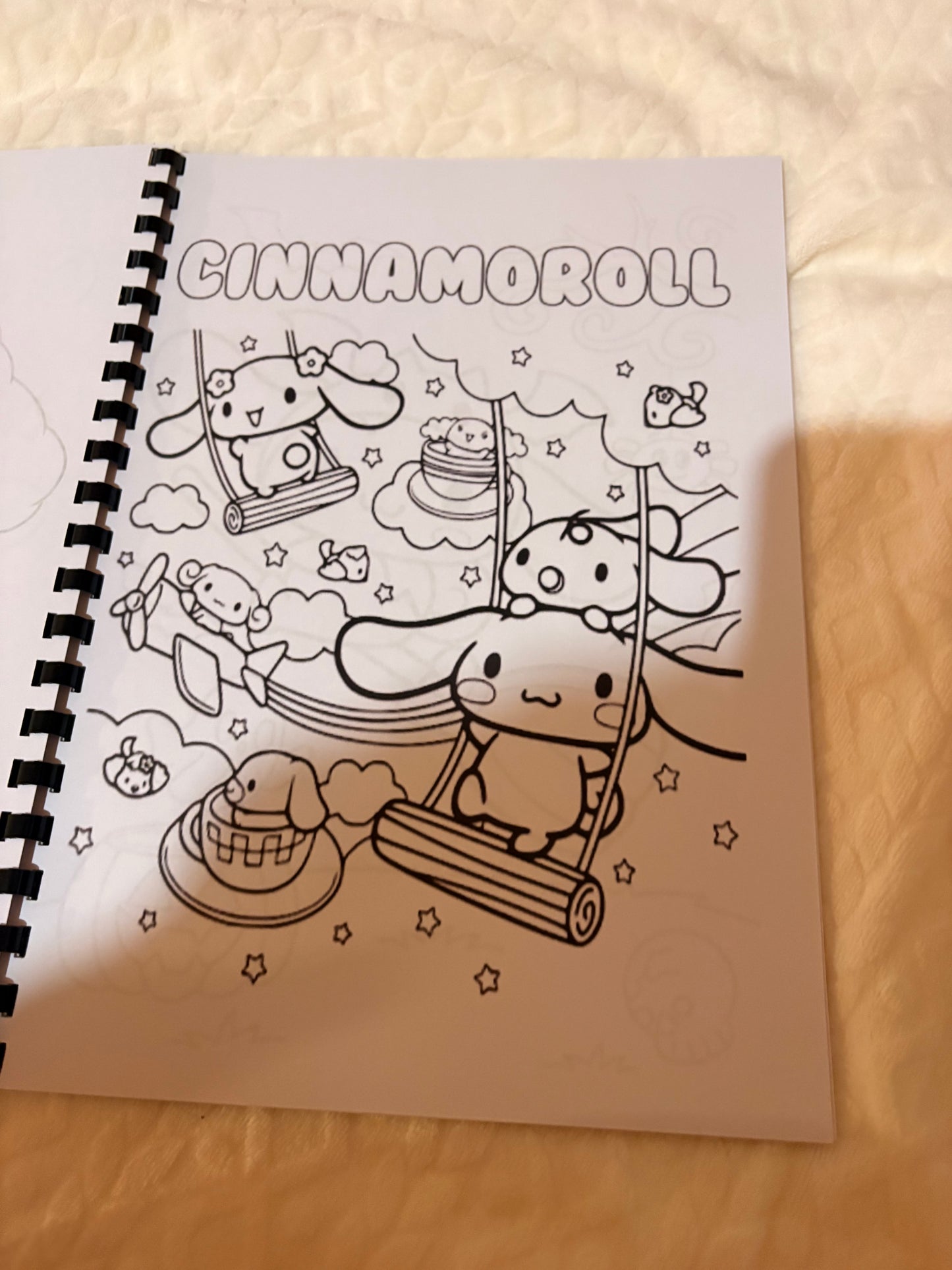 Cinnamoroll Colouring Book | Cute Kawaii Style | A4 Activity Book