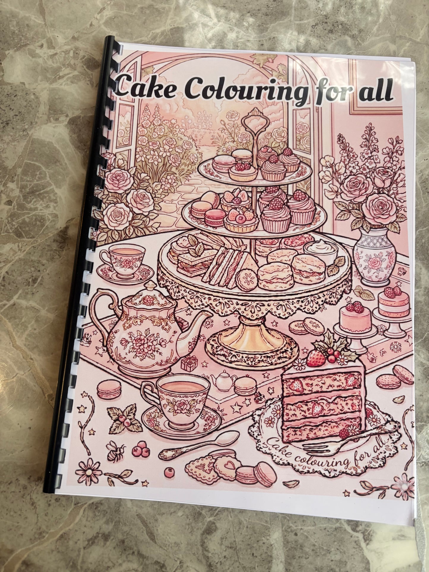 Cake Colouring for All – Cake Lovers Colouring Book 🎂