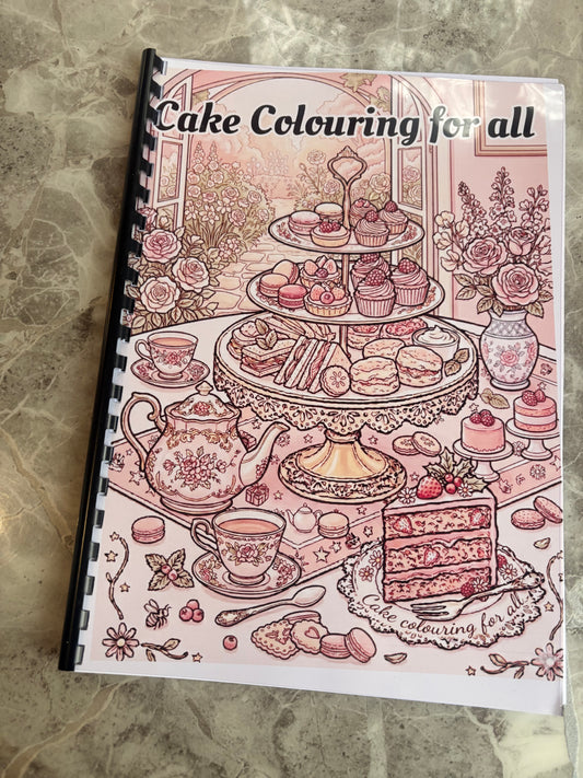 Cake Colouring for All – Cake Lovers Colouring Book 🎂