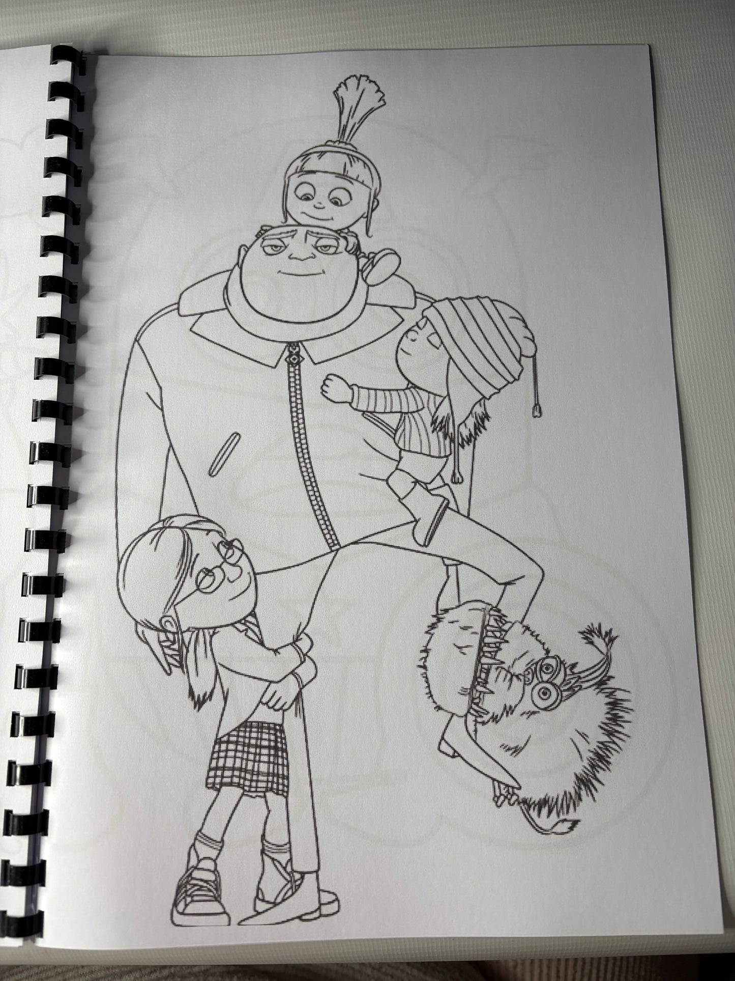 Minions Colouring Book