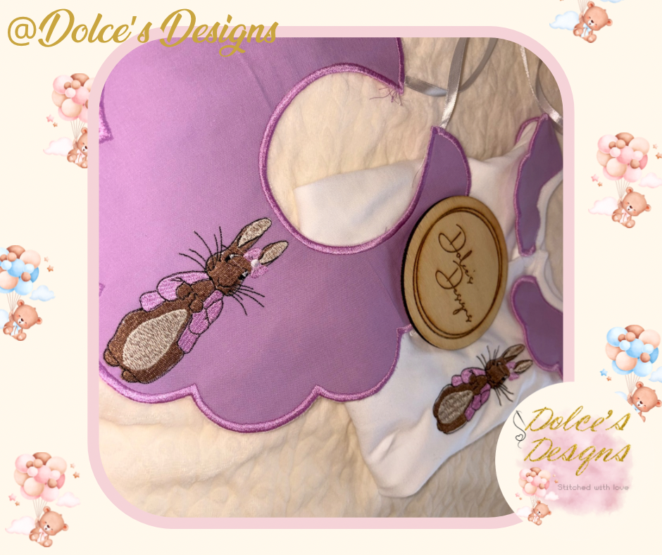 Flopsy Bunny Lilac Baby Set