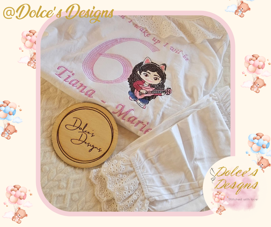 Gabby’s Dollhouse Birthdays Pyjamas