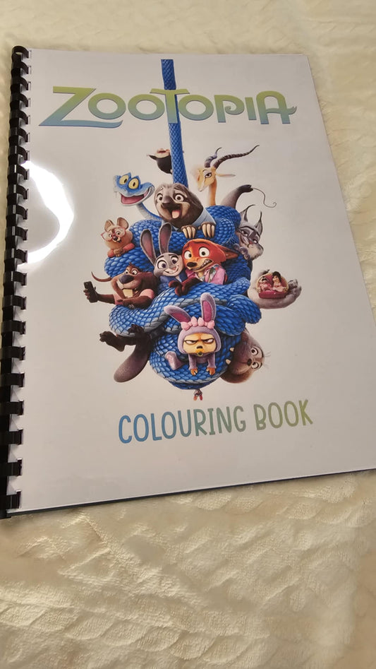 Zootopia Colouring Book