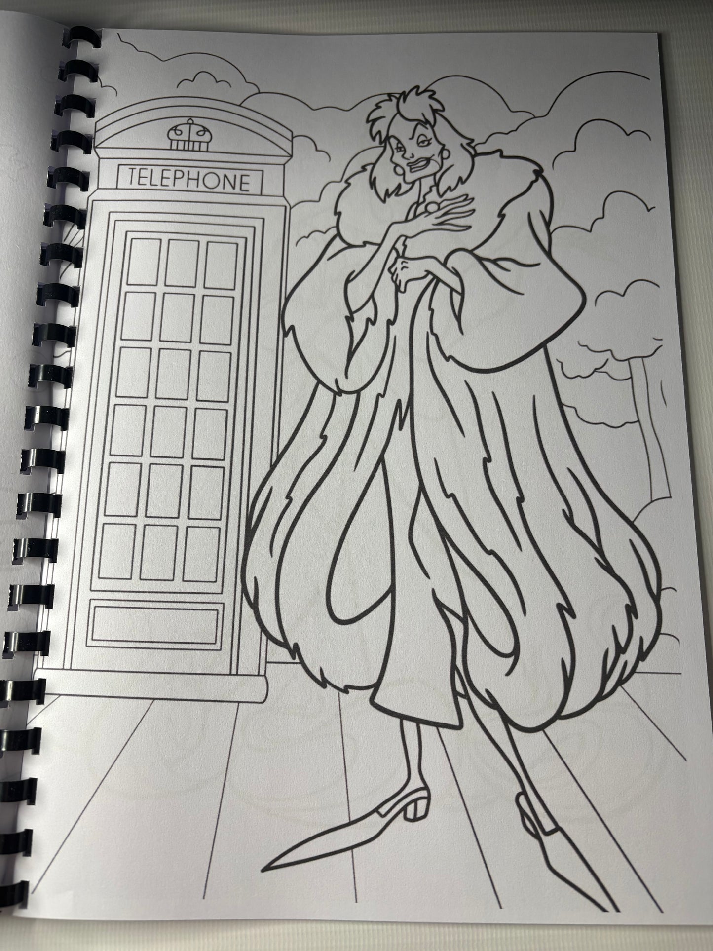 Disney Villians Colouring Book