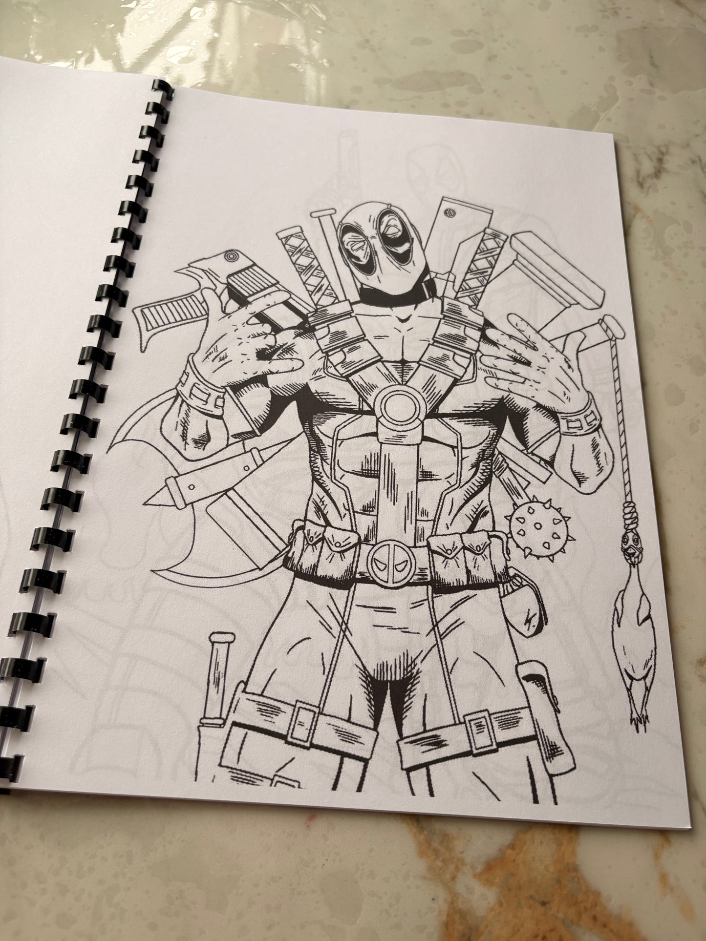 The Avengers Colouring Book