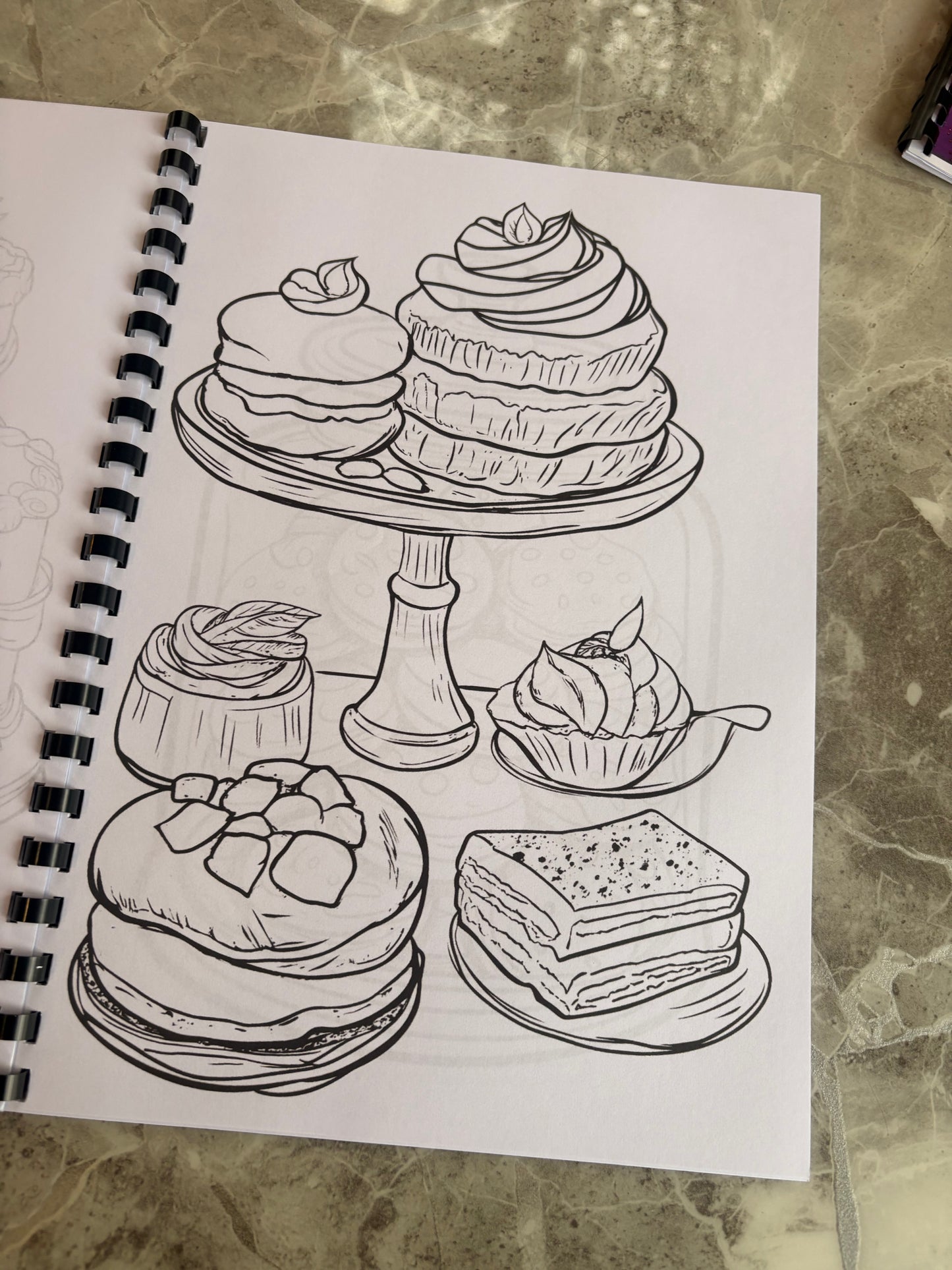 Cake Colouring for All – Cake Lovers Colouring Book 🎂