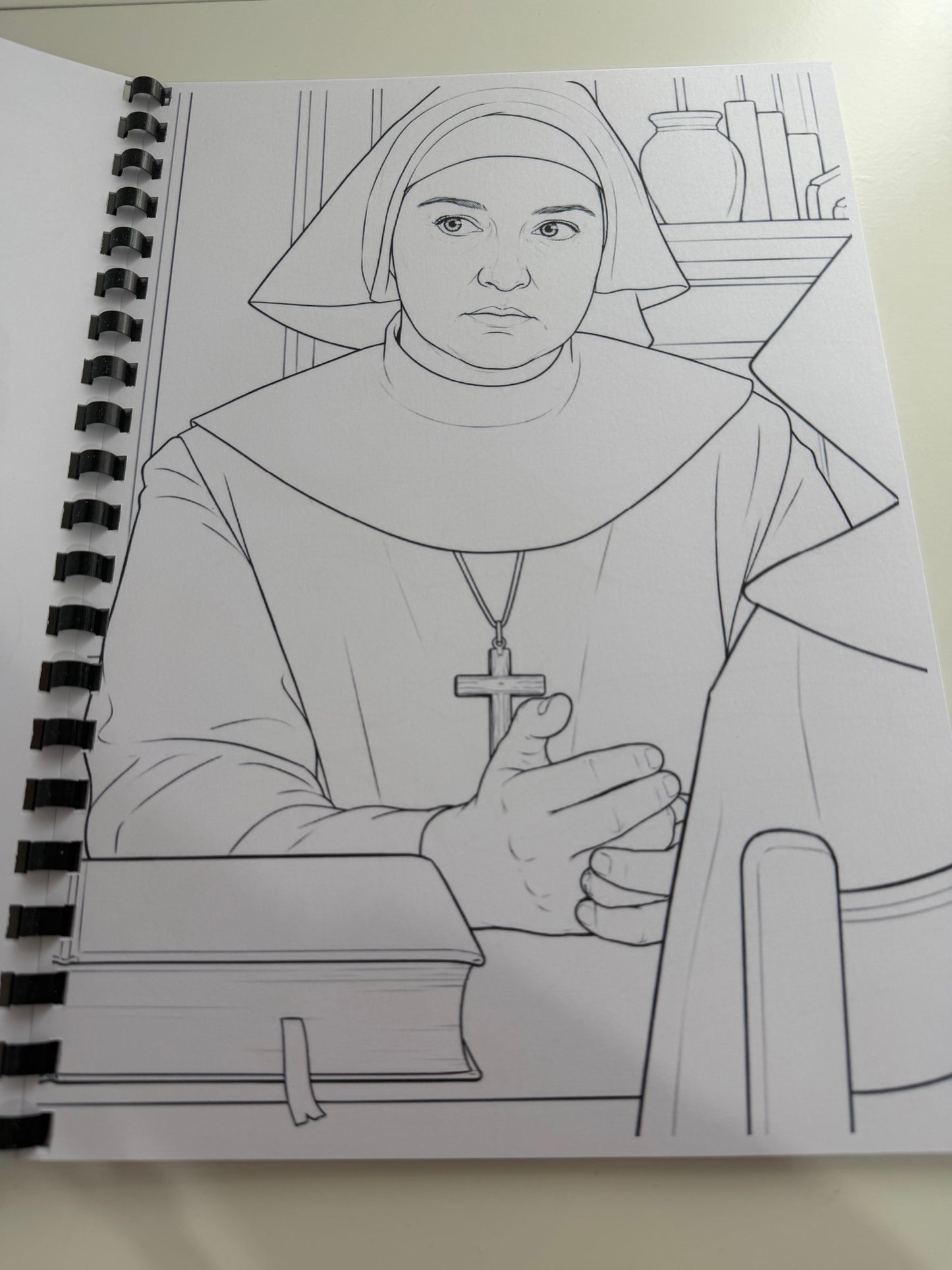 Call The Midwife Inspired Colouring Book | TV Series Colouring Book | A4 Nostalgia Colouring Book