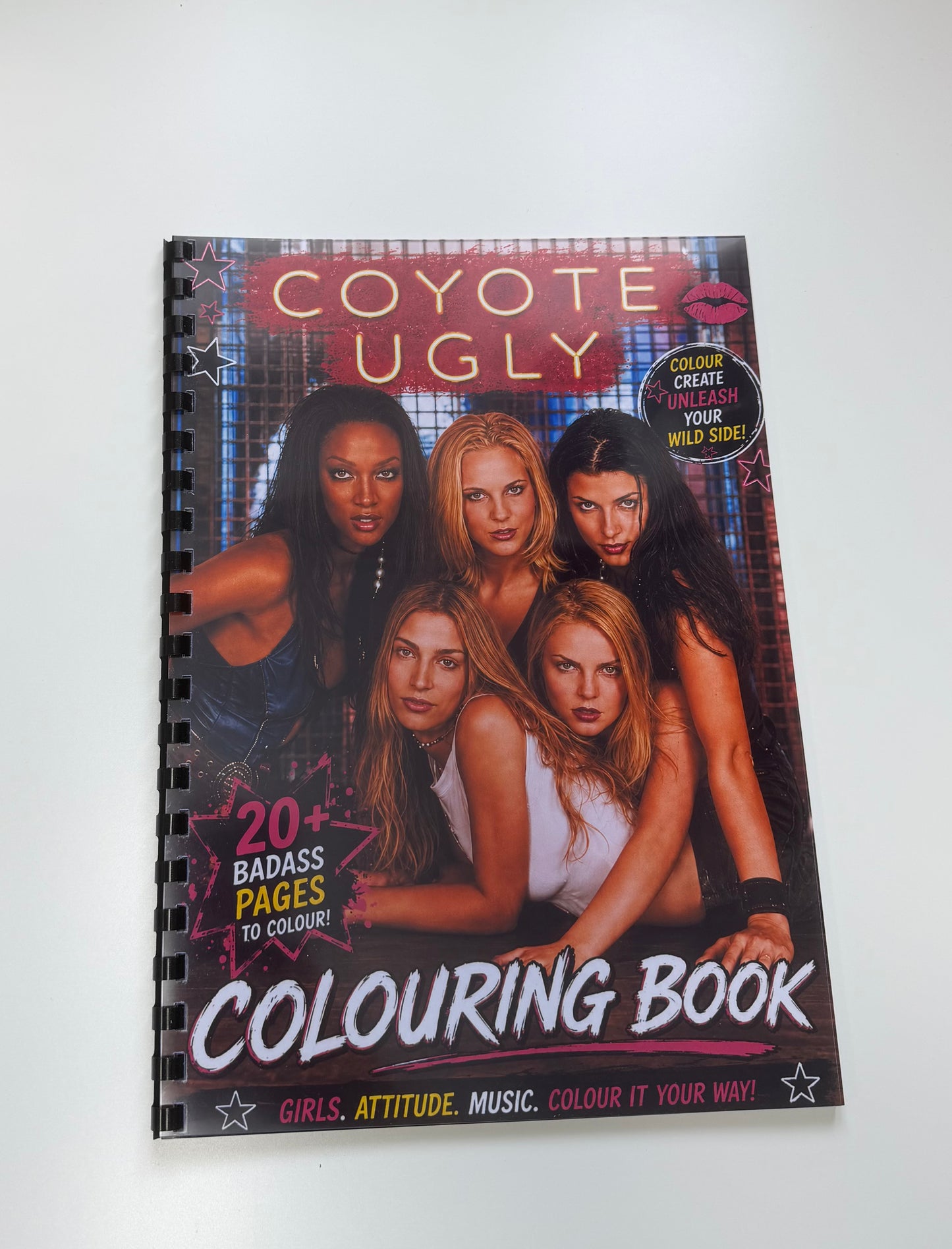 Coyote Ugly Colouring Book