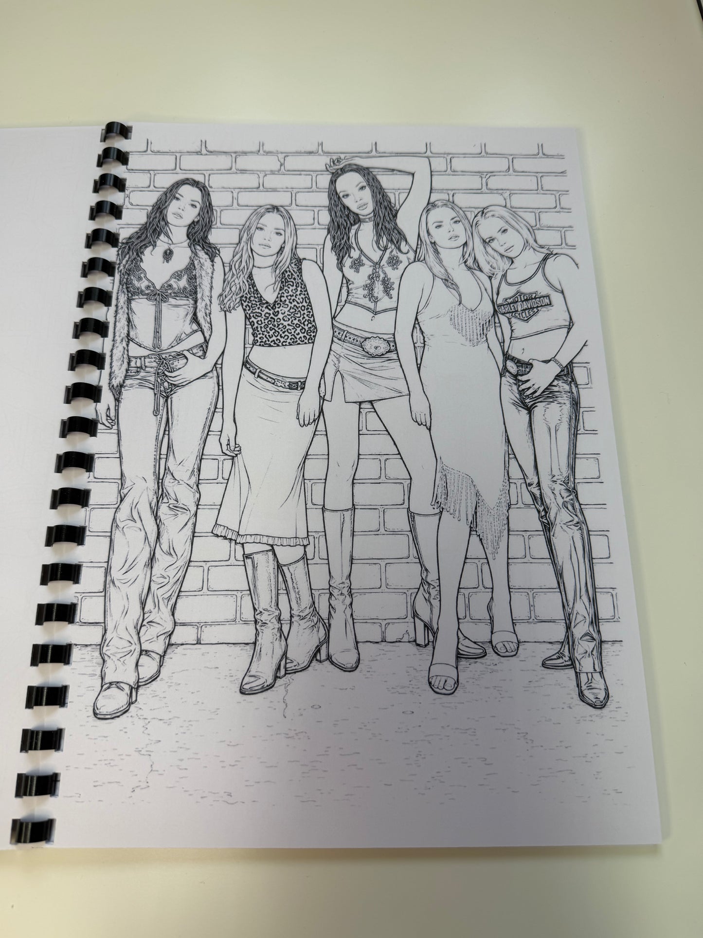 Coyote Ugly Colouring Book