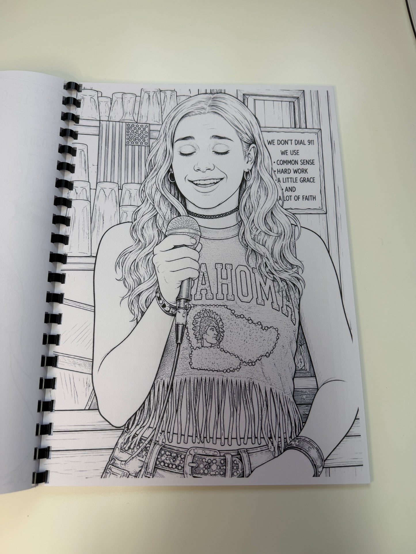 Coyote Ugly Colouring Book