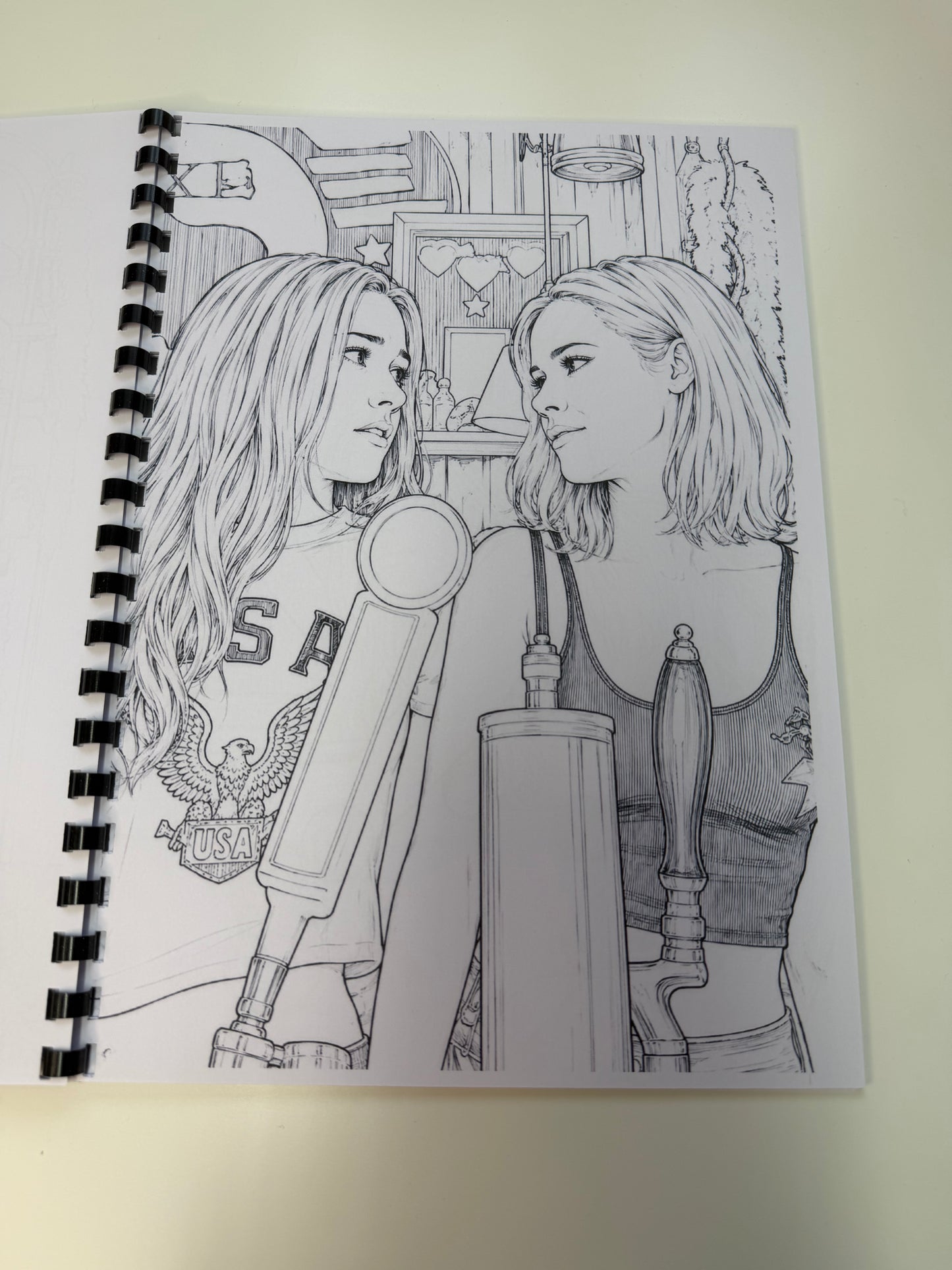 Coyote Ugly Colouring Book