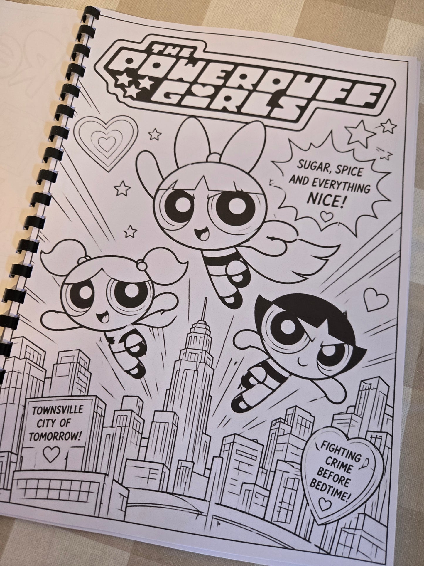 90s TV Shows Colouring Book – A4 Printed Retro Nostalgia Colouring Book