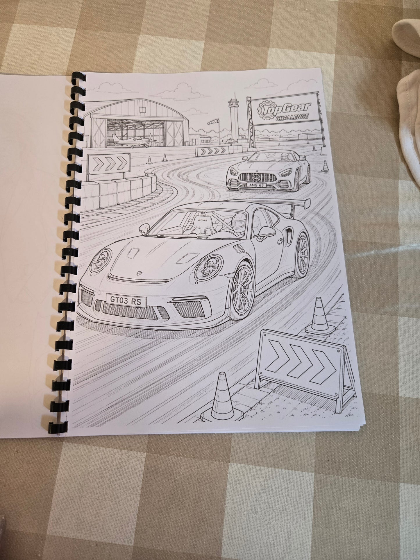 Top Gear Colouring Book – A4 Printed Motoring TV Inspired Colouring Book