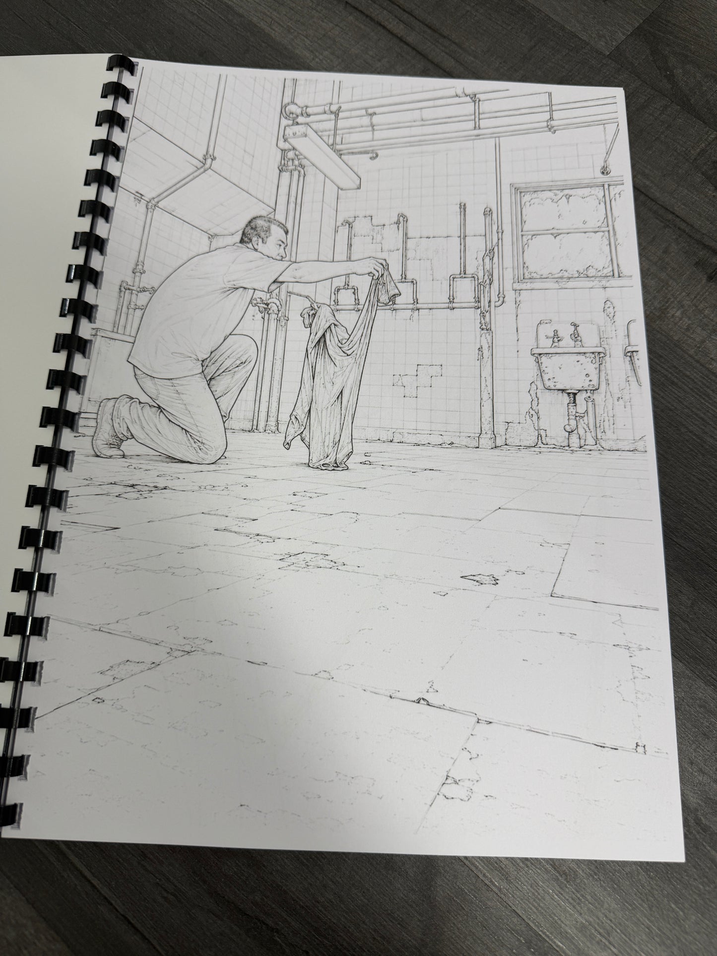 Saw Colouring Book | Horror Movie Fan Gift |