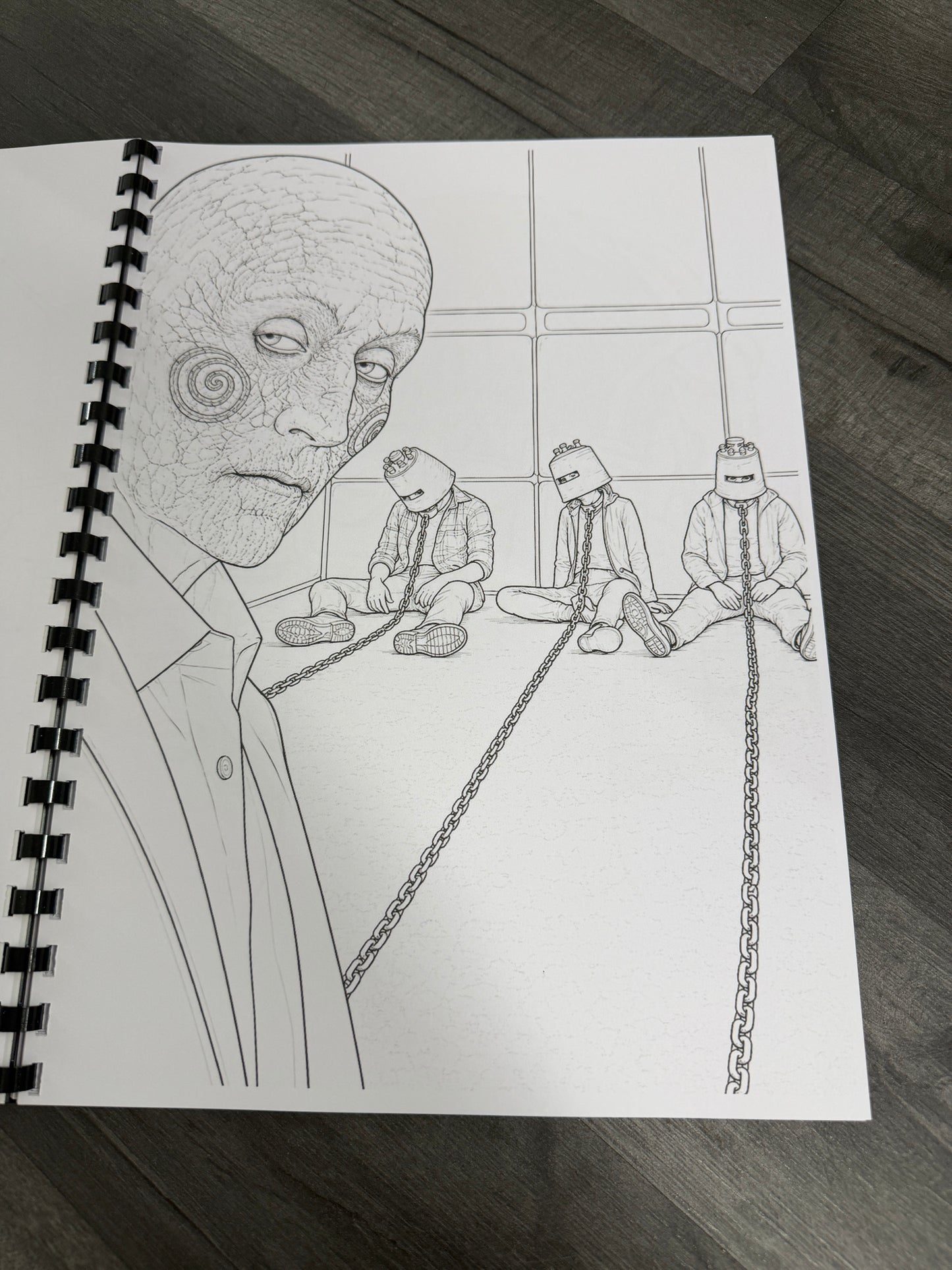 Saw Colouring Book | Horror Movie Fan Gift |