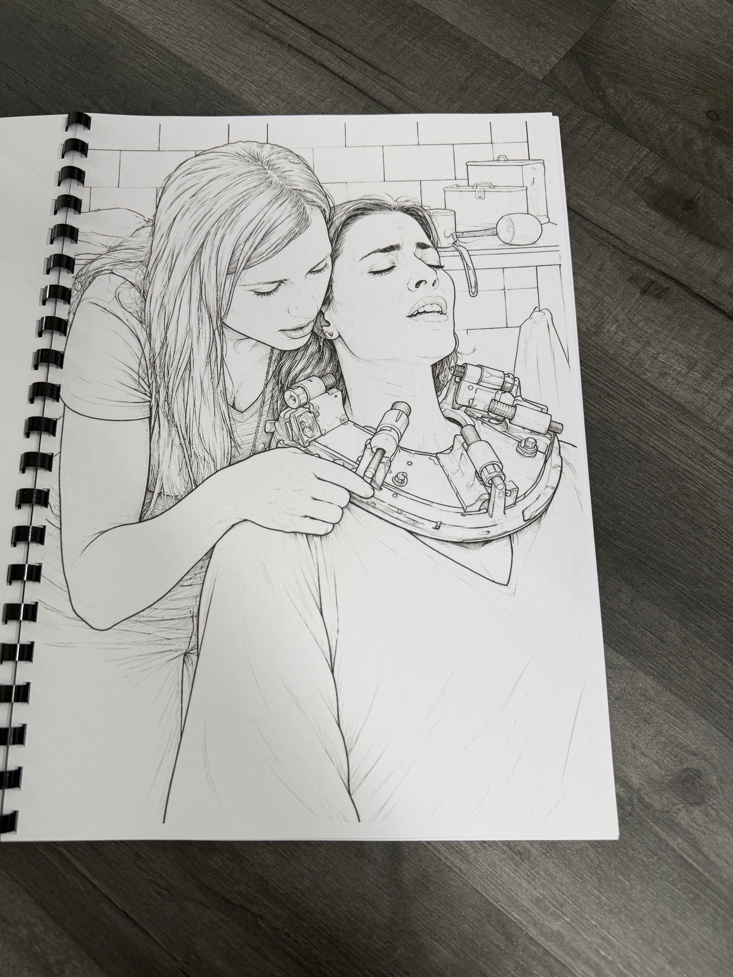 Saw Colouring Book | Horror Movie Fan Gift |