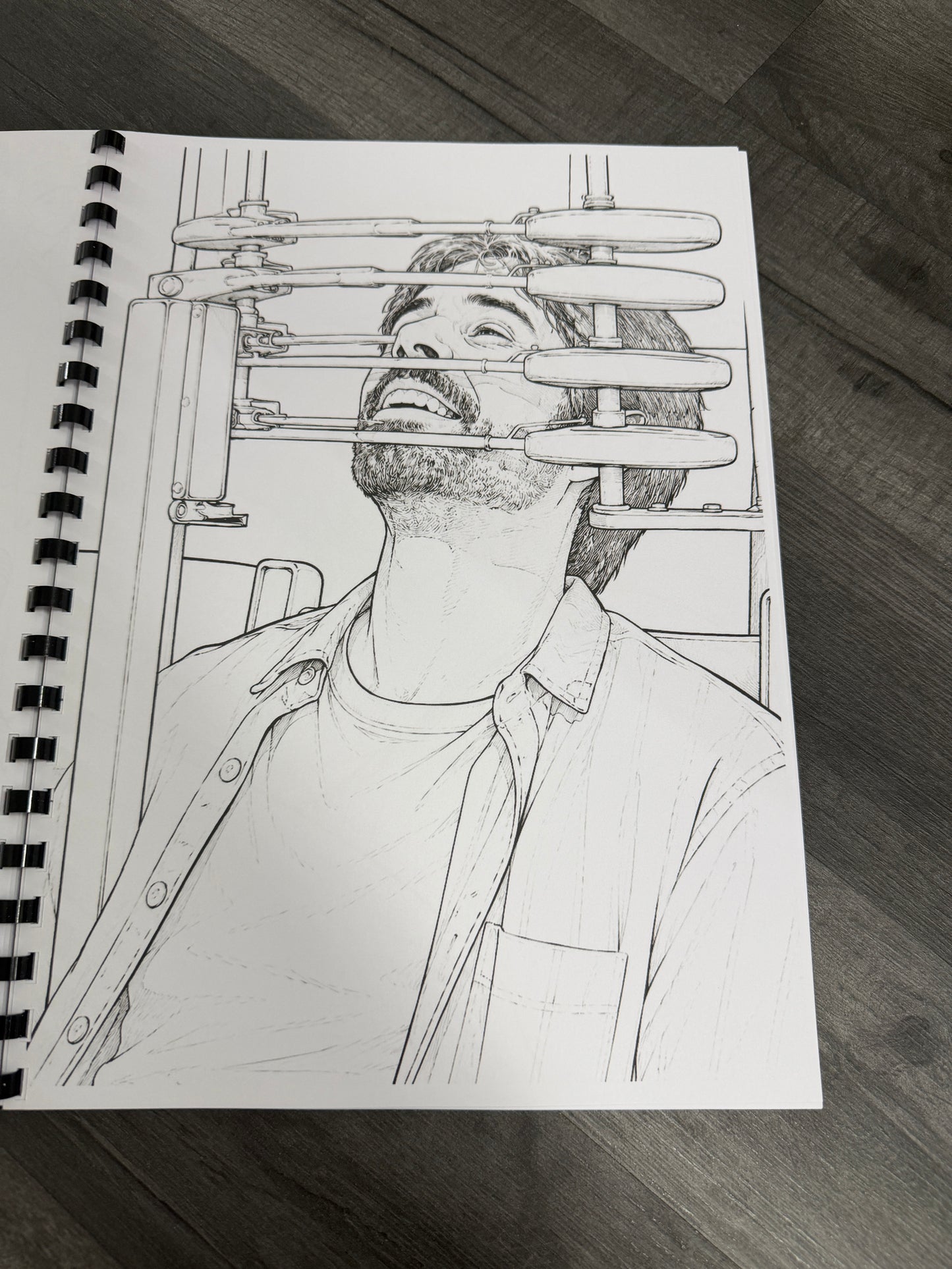 Saw Colouring Book | Horror Movie Fan Gift |