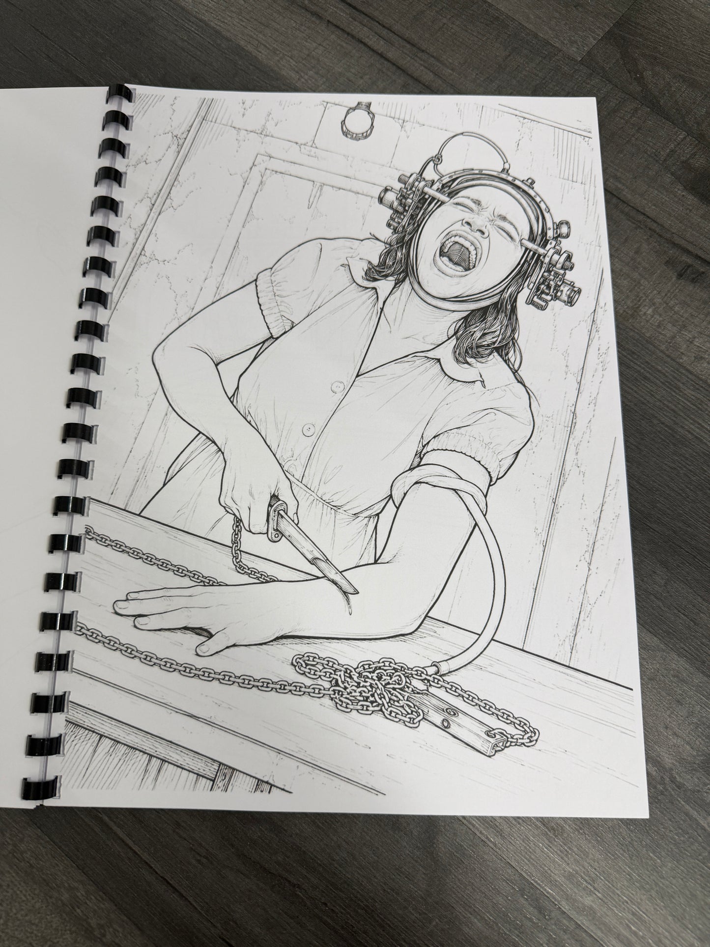 Saw Colouring Book | Horror Movie Fan Gift |