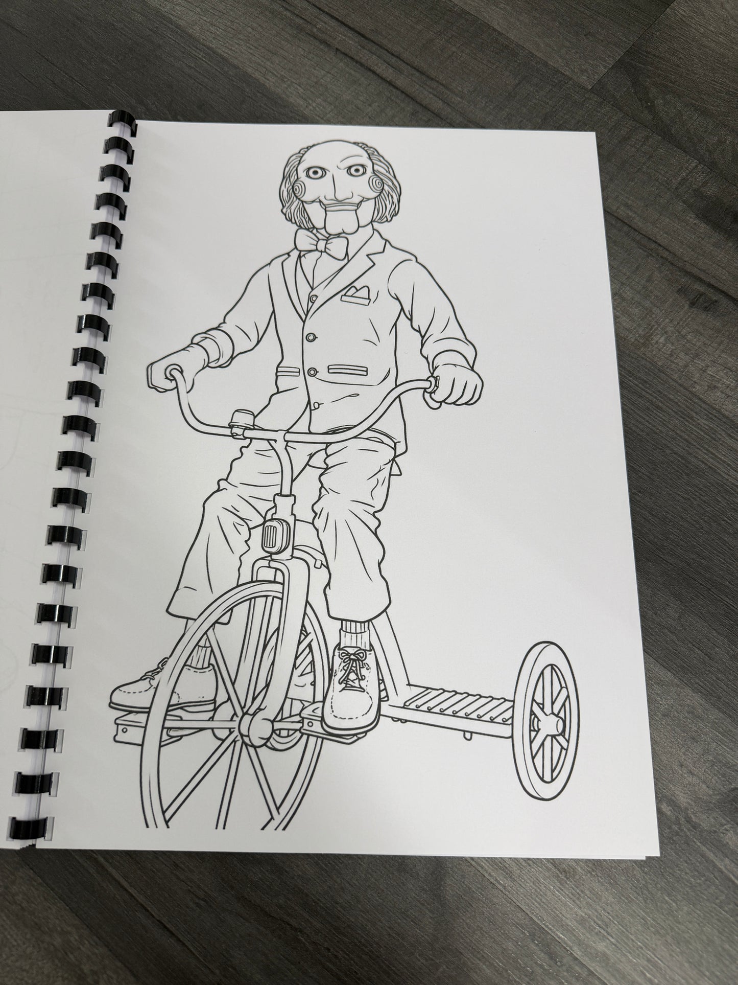 Saw Colouring Book | Horror Movie Fan Gift |