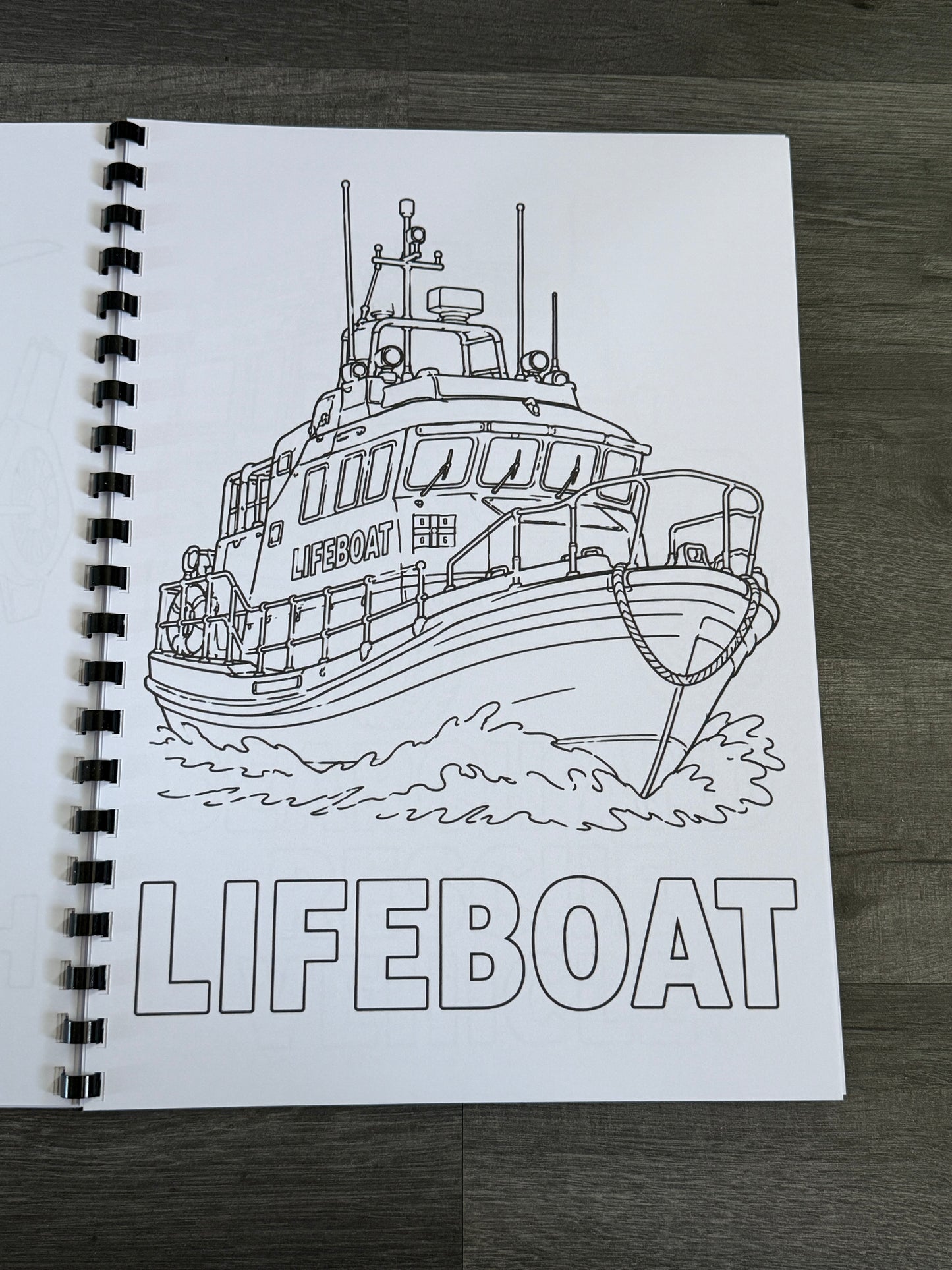 Emergency Services Colouring Book | Police Firefighter Ambulance Paramedic Gift