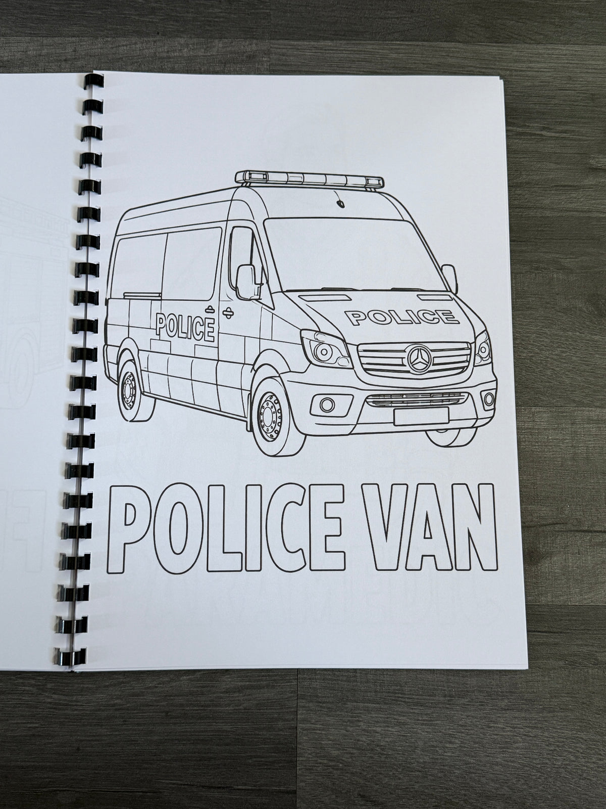 Product title: Emergency Services Colouring Book | Police, Fire & Ambulance Kids Activity Book