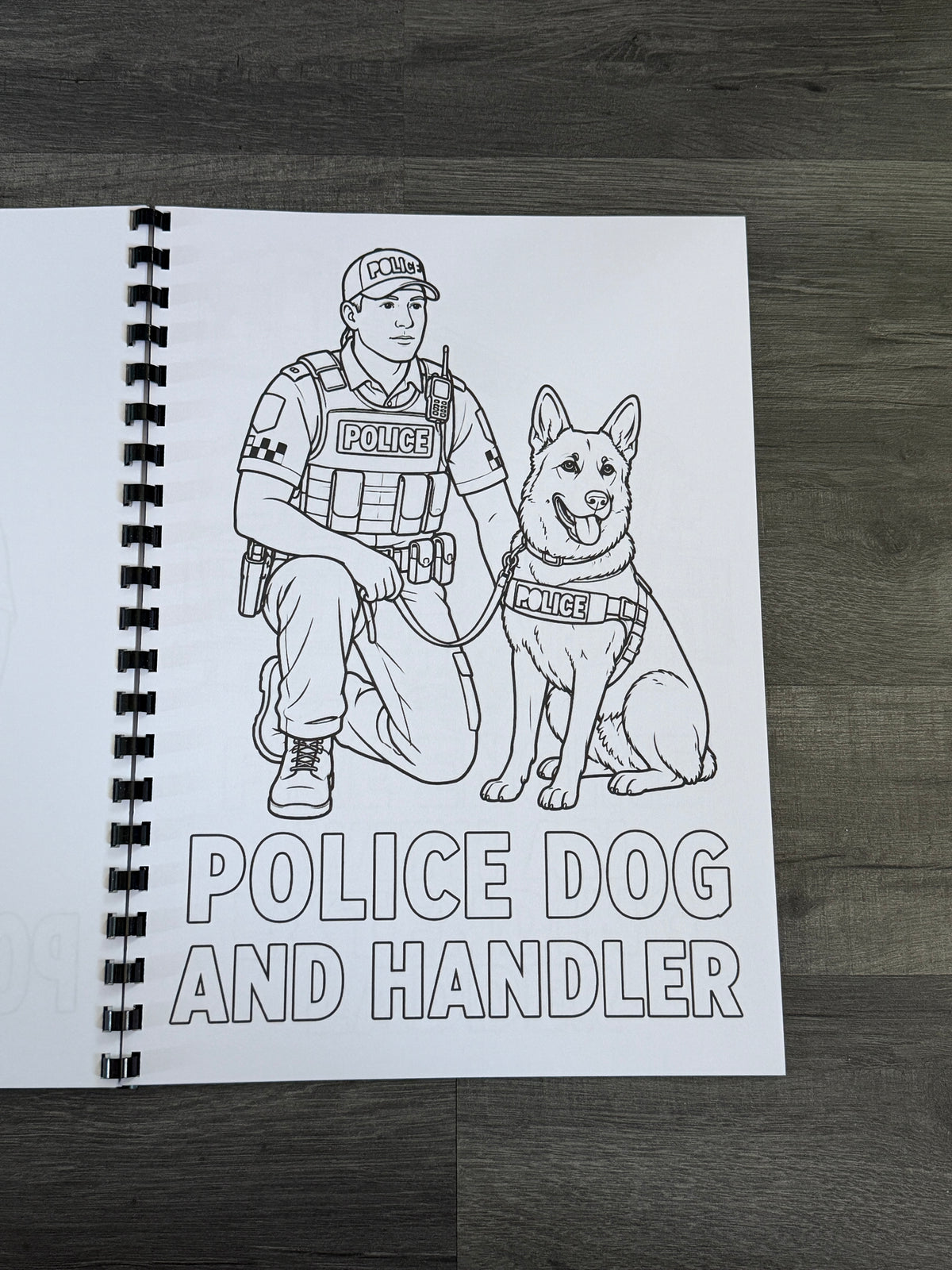 Product title: Emergency Services Colouring Book | Police, Fire & Ambulance Kids Activity Book