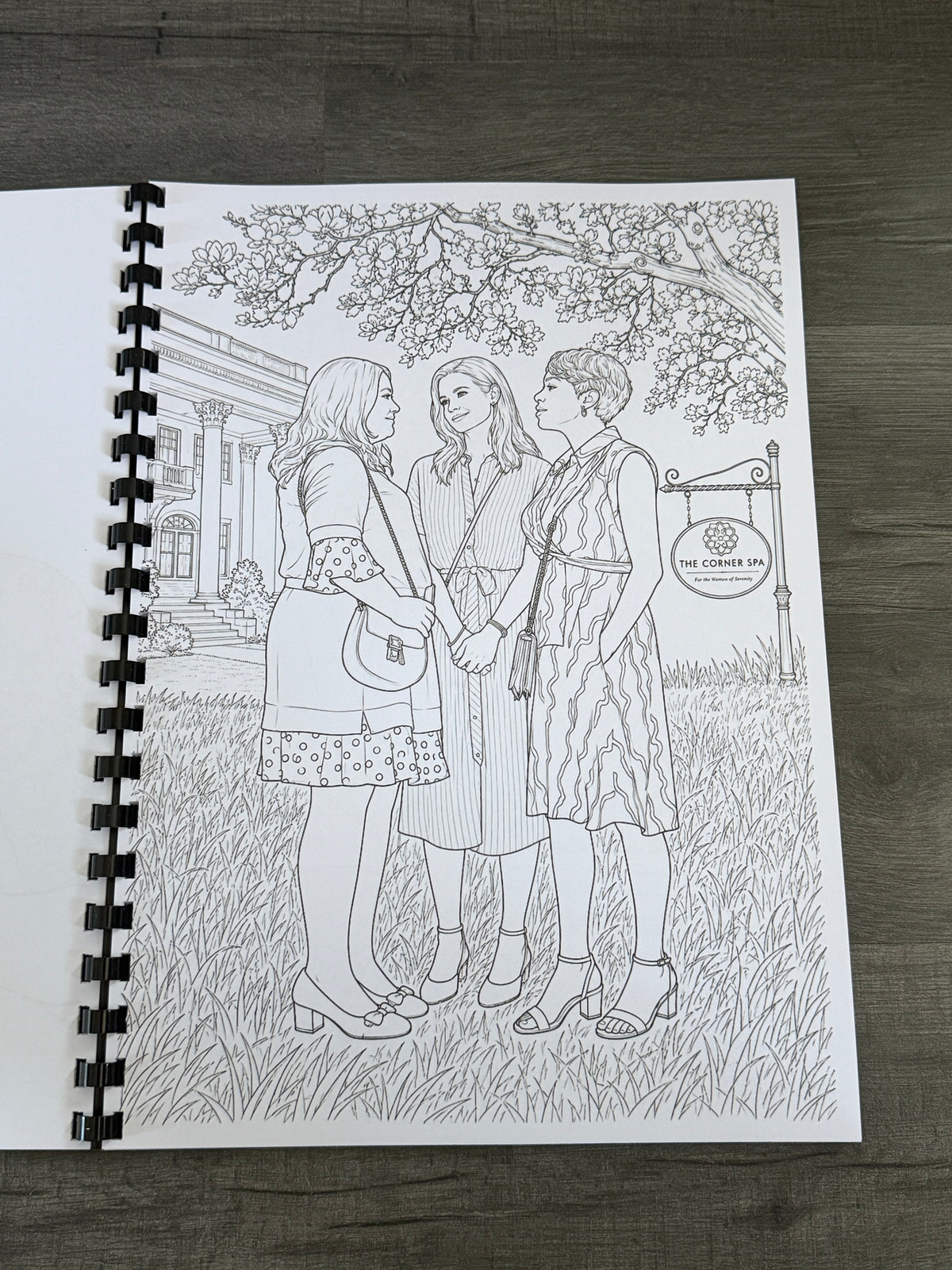 Sweet Magnolias Colouring Book | TV Series Inspired Adult Colouring Book
