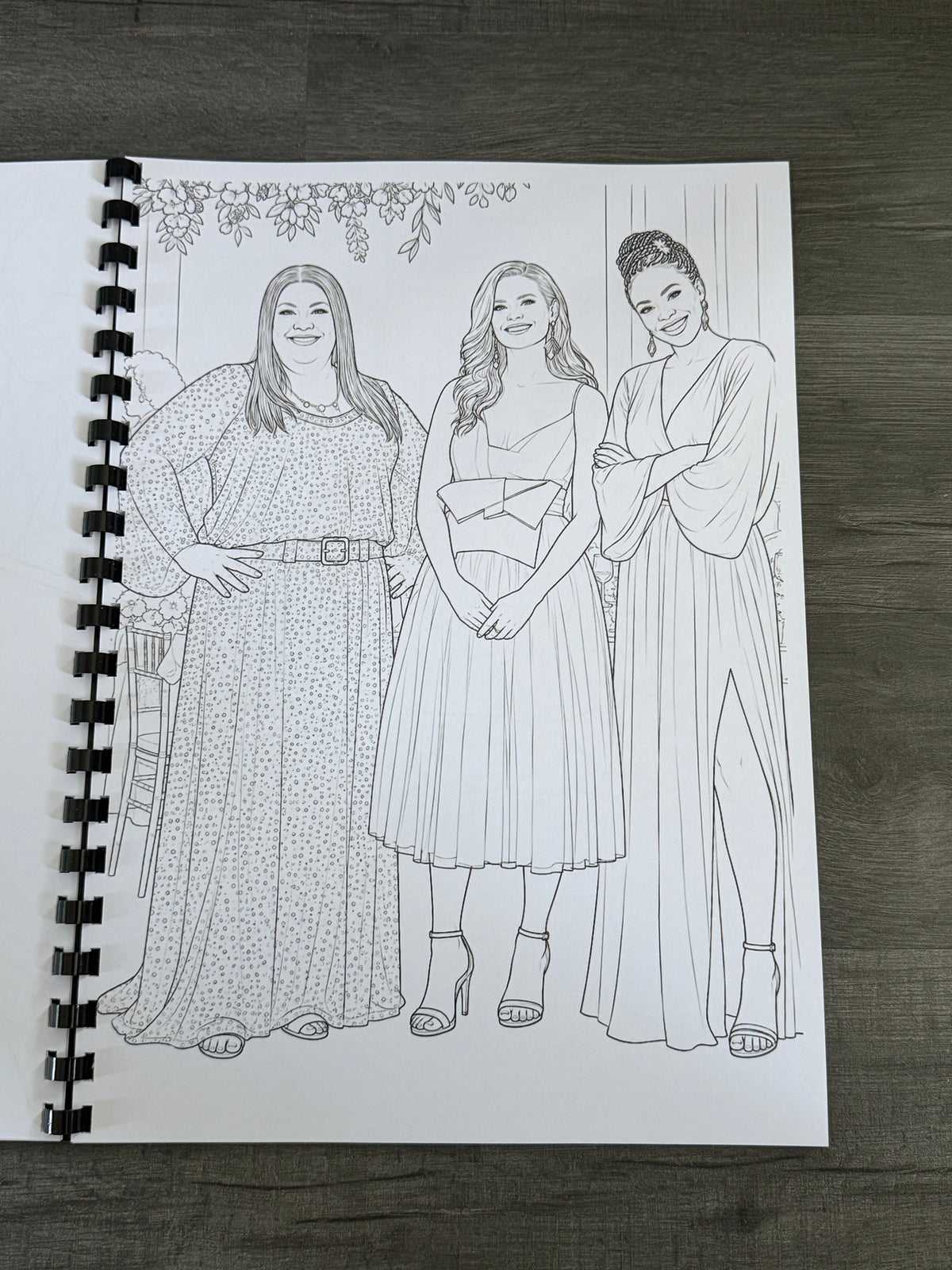 Sweet Magnolias Colouring Book | TV Series Inspired Adult Colouring Book