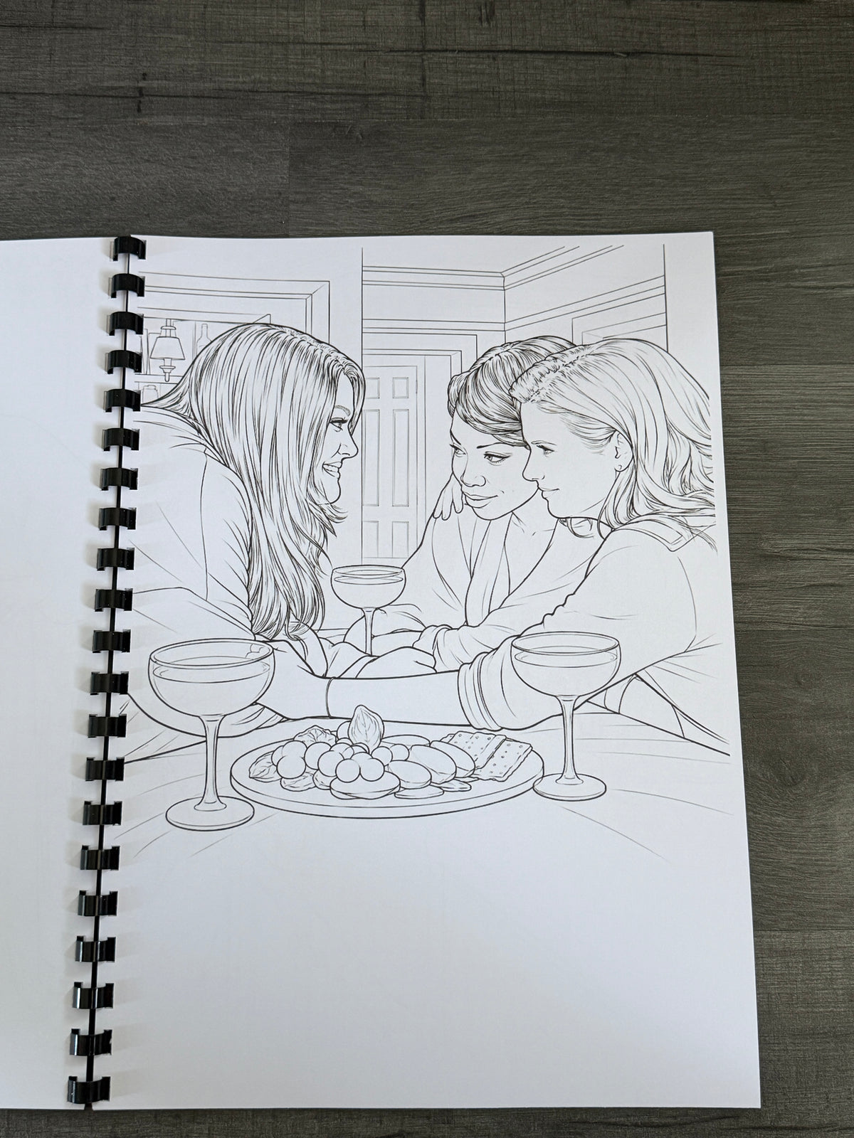 Sweet Magnolias Colouring Book | TV Series Inspired Adult Colouring Book