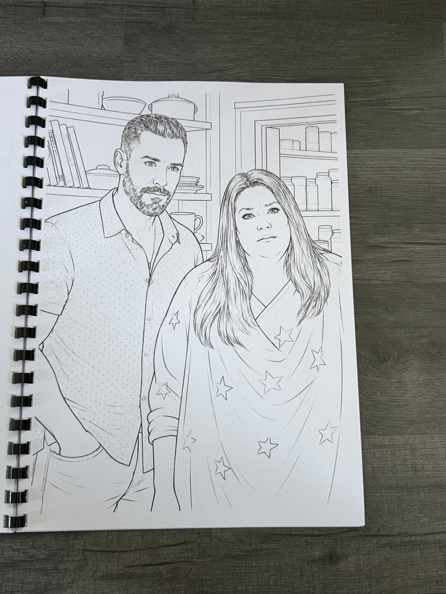 Sweet Magnolias Inspired Colouring Book