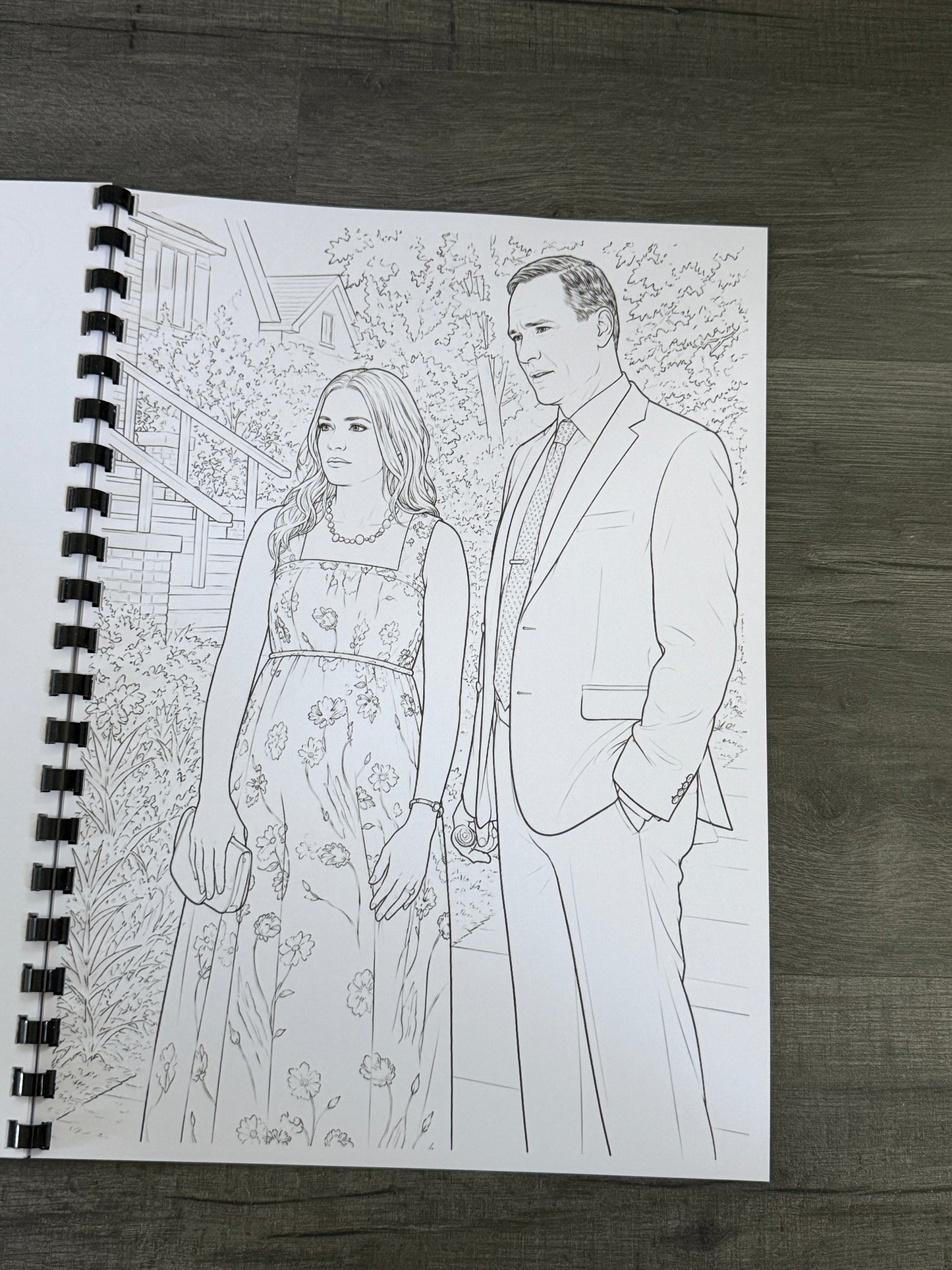 Sweet Magnolias Inspired Colouring Book