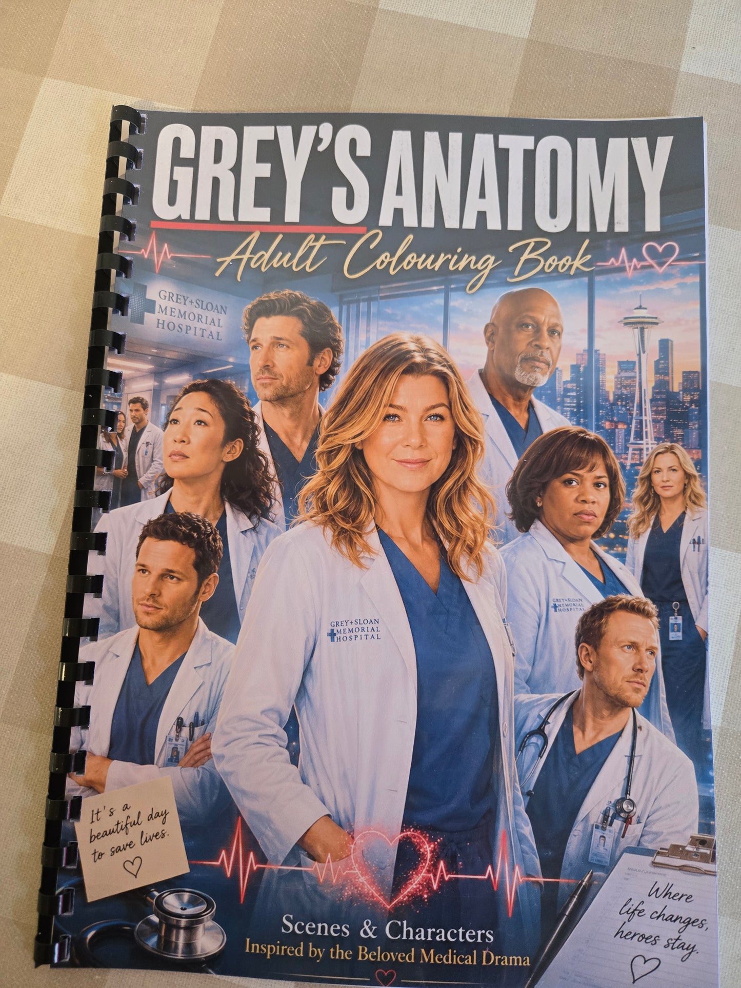 Grey’s Anatomy Colouring Book Part 2