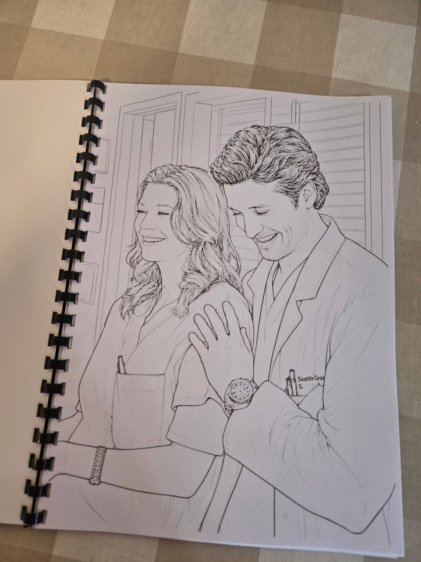 Grey’s Anatomy Colouring Book Part 2