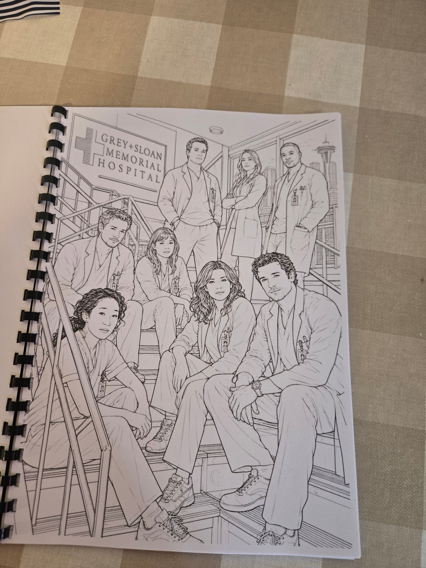 Grey’s Anatomy Colouring Book Part 2