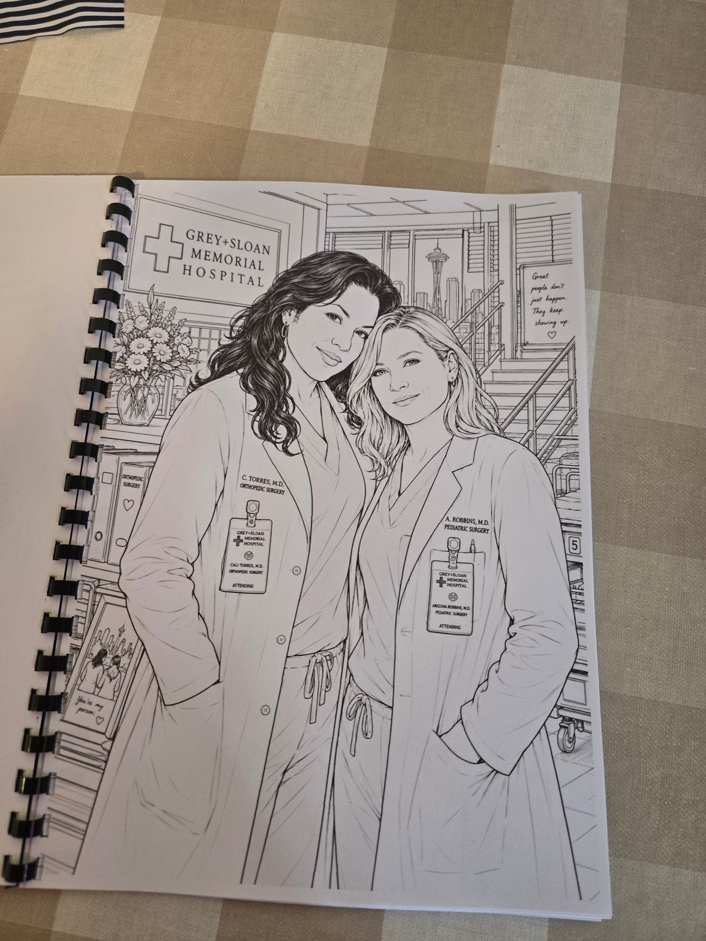 Grey’s Anatomy Colouring Book Part 2