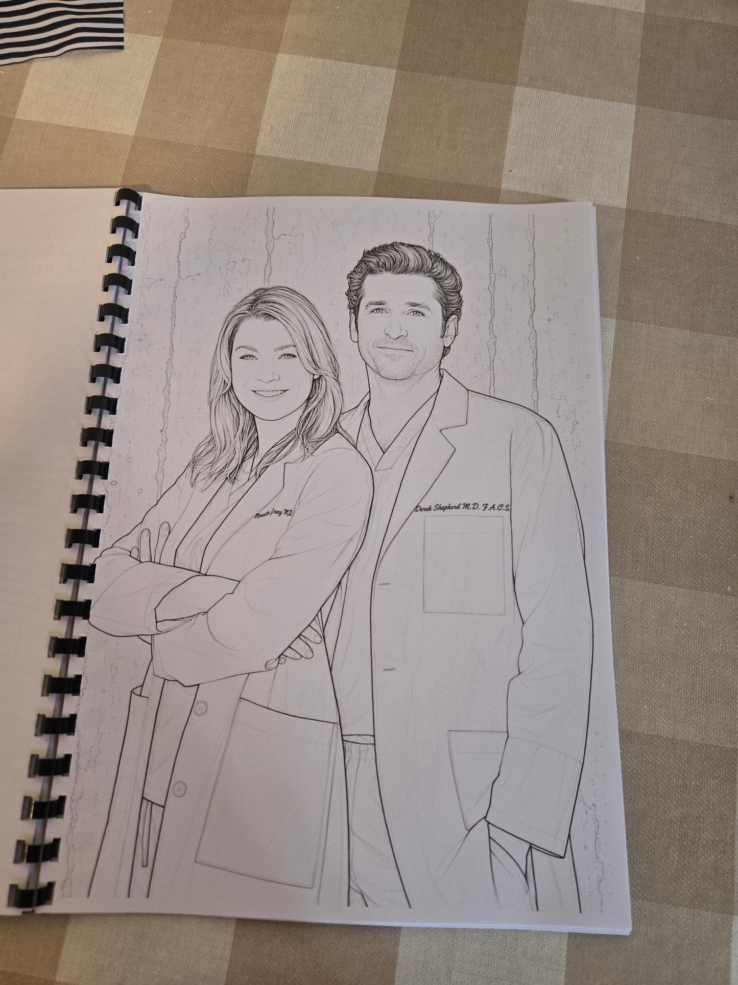 Grey’s Anatomy Colouring Book Part 2