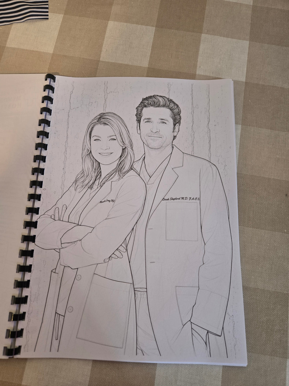 Grey’s Anatomy Colouring Book | Updated TV Series Inspired Adult Colouring Book