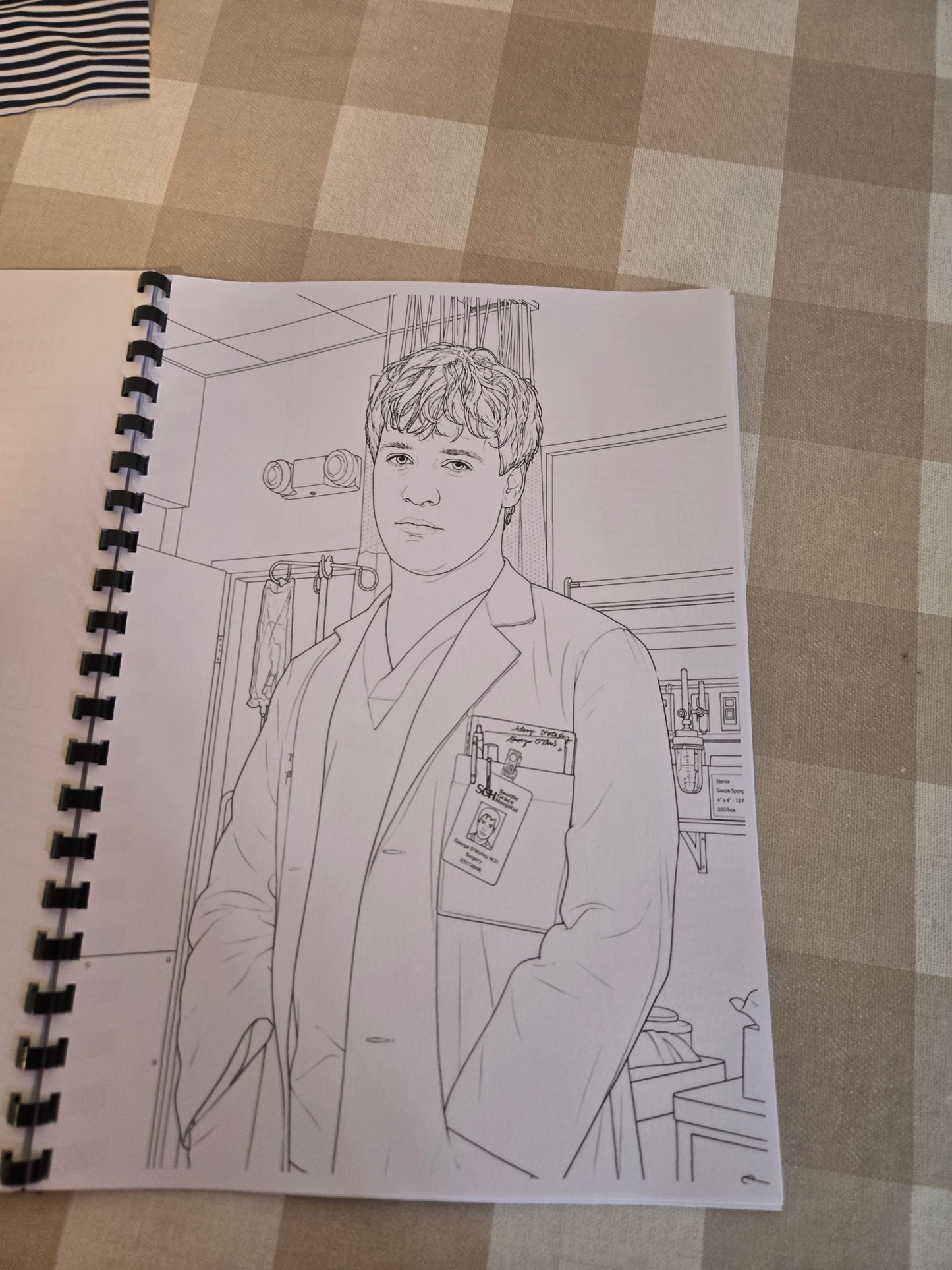 Grey’s Anatomy Colouring Book Part 2