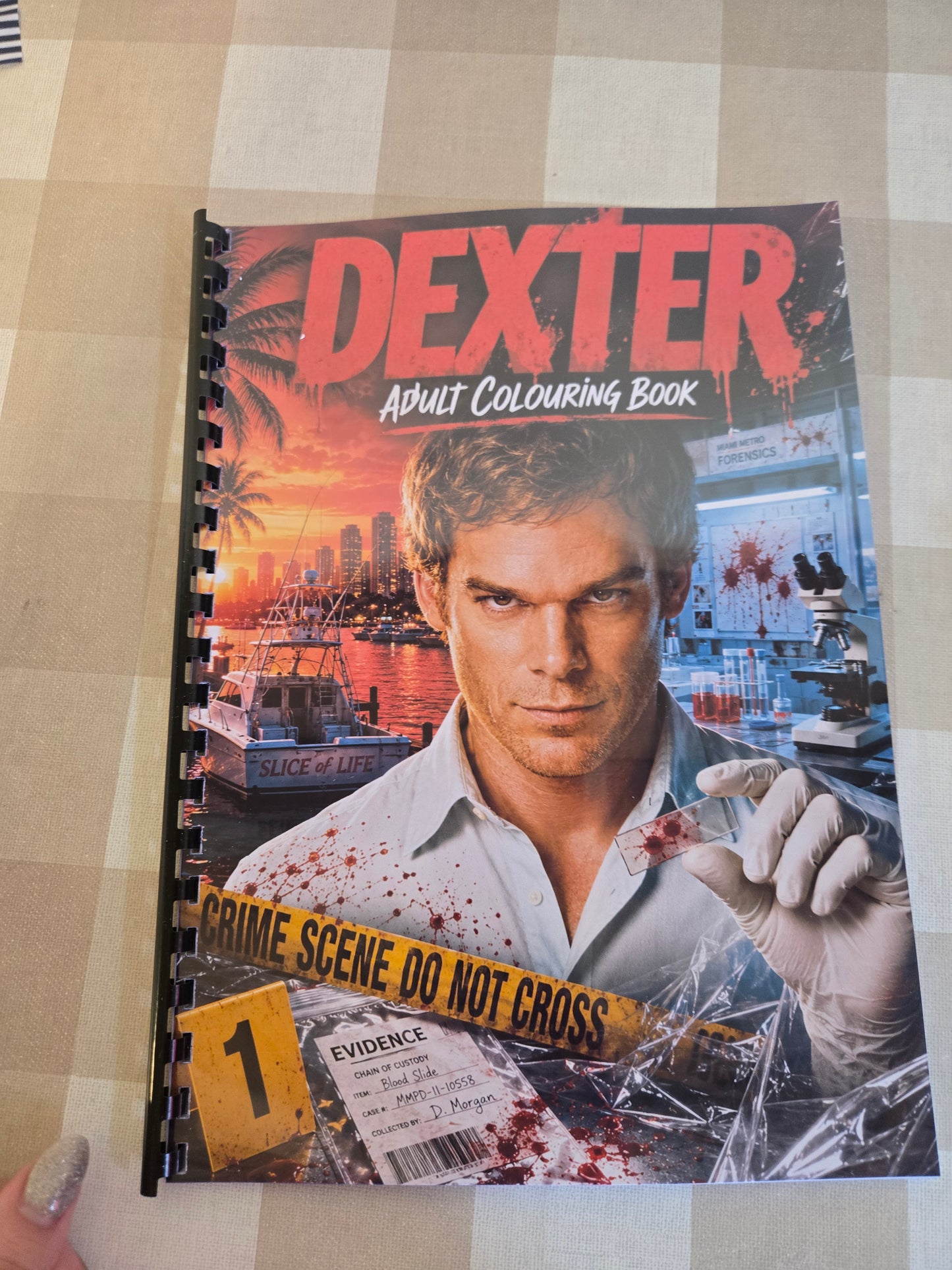 Dexter Inspired Colouring Book