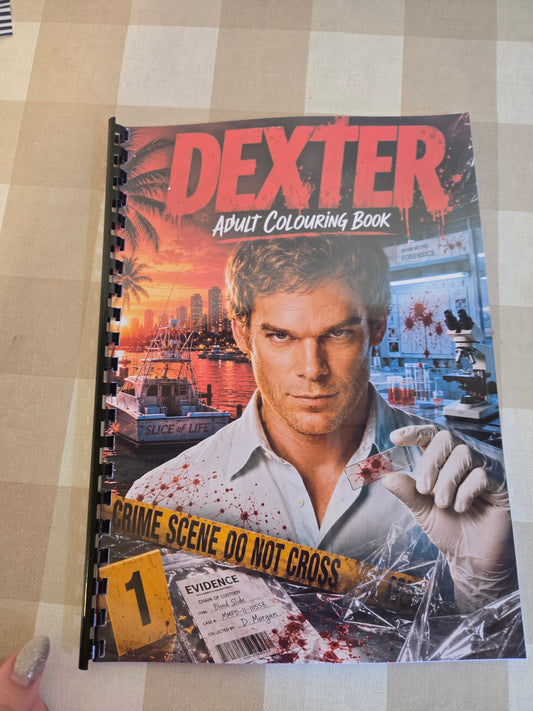 Dexter Inspired Colouring Book