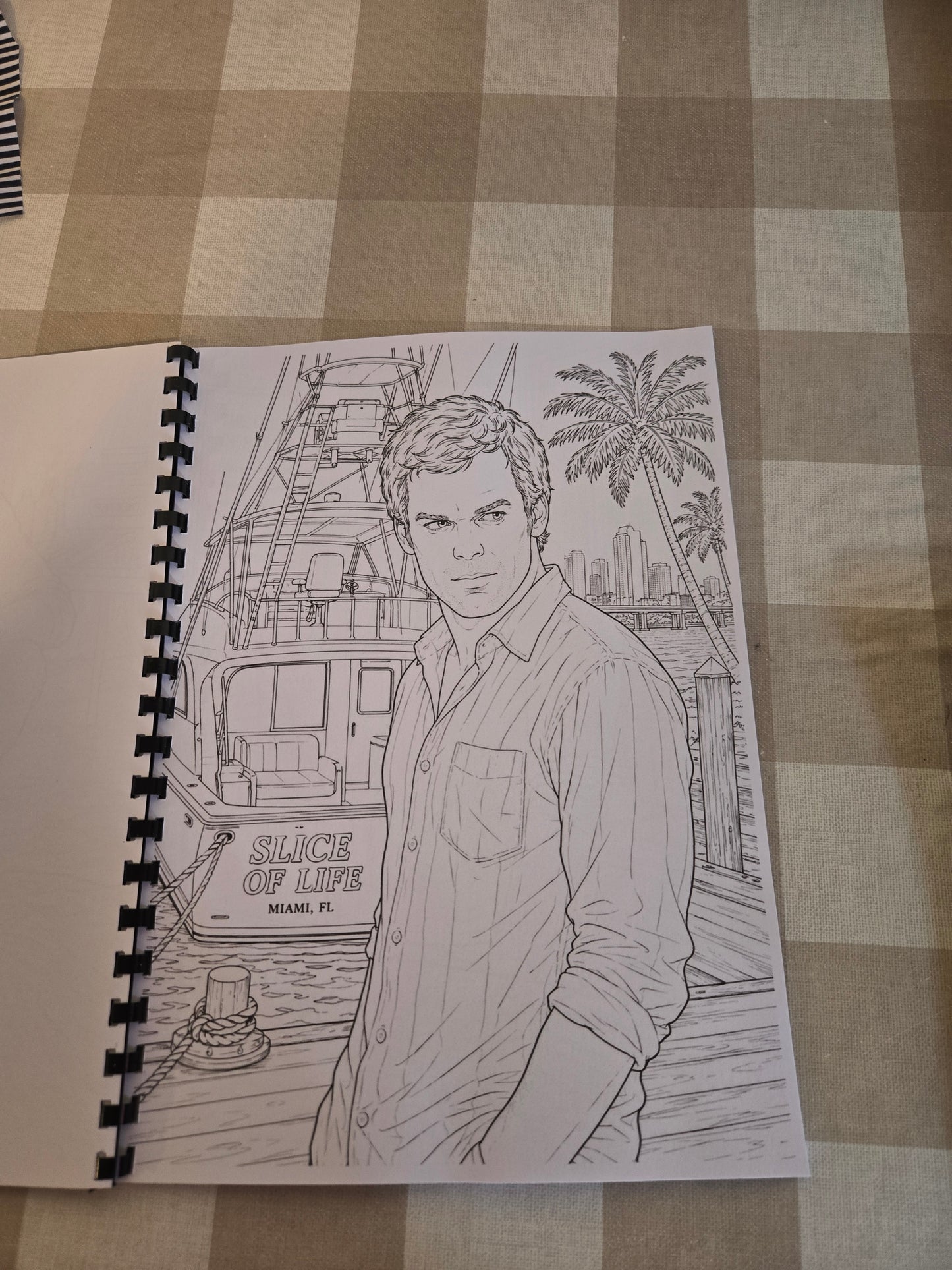 Dexter Inspired Colouring Book