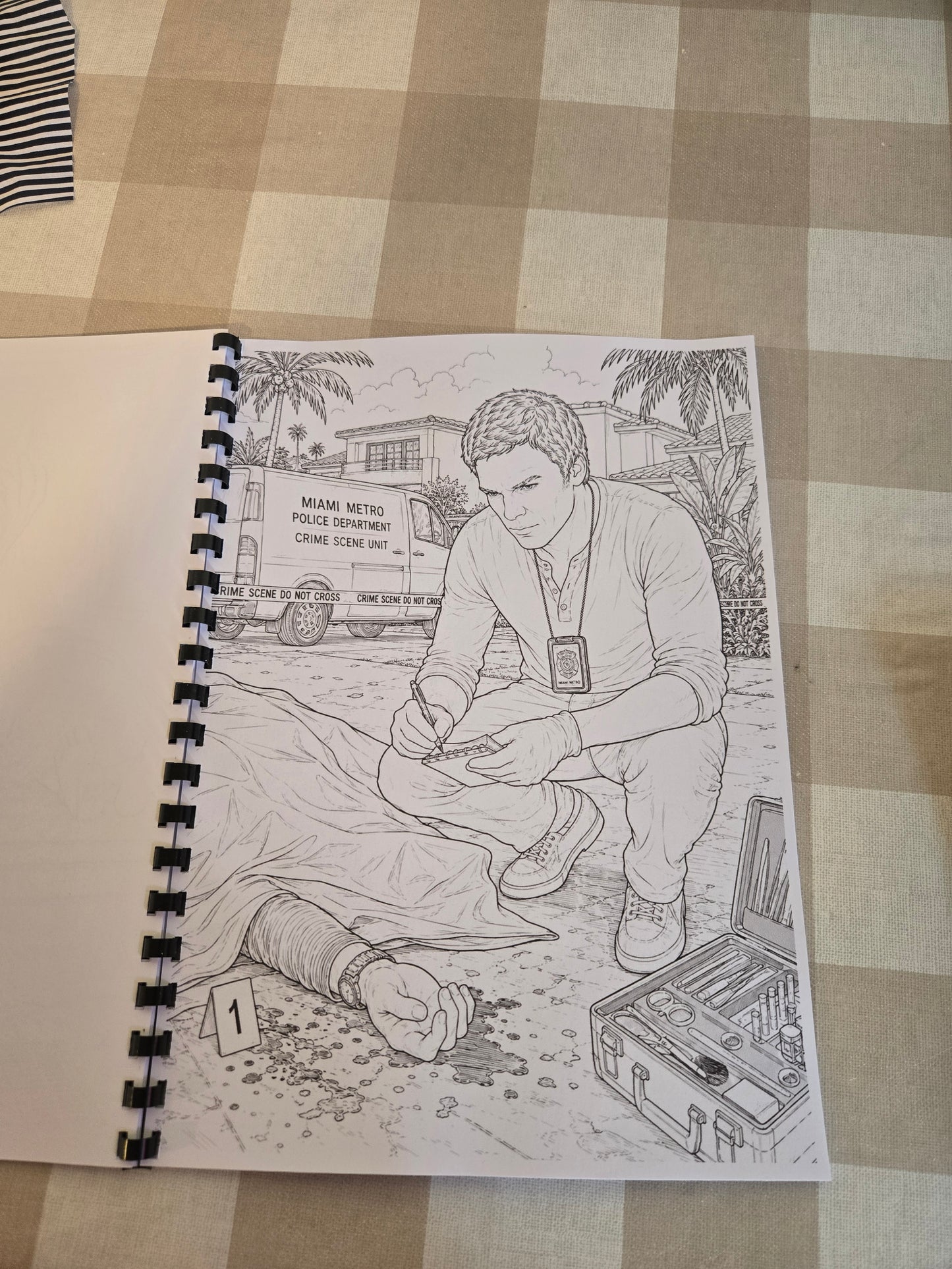 Dexter Inspired Colouring Book