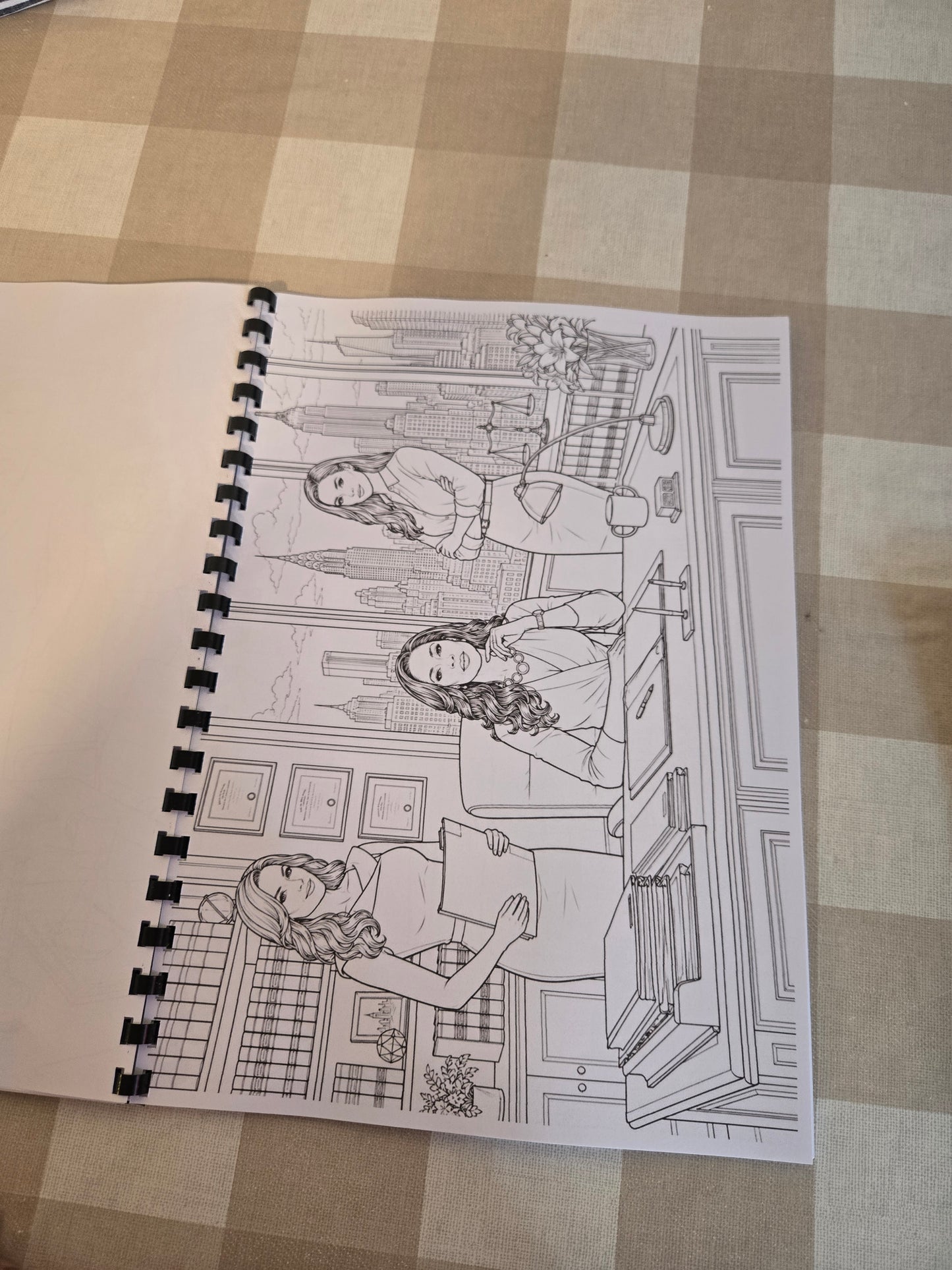 Suits Colouring Book