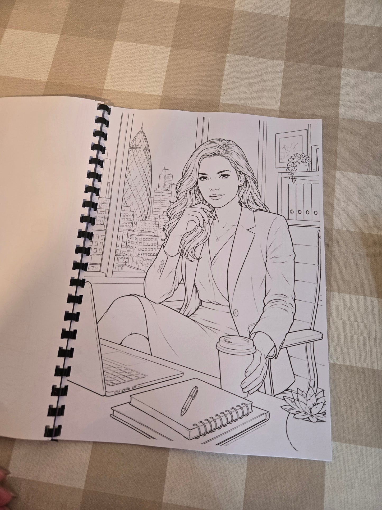 Suits Colouring Book