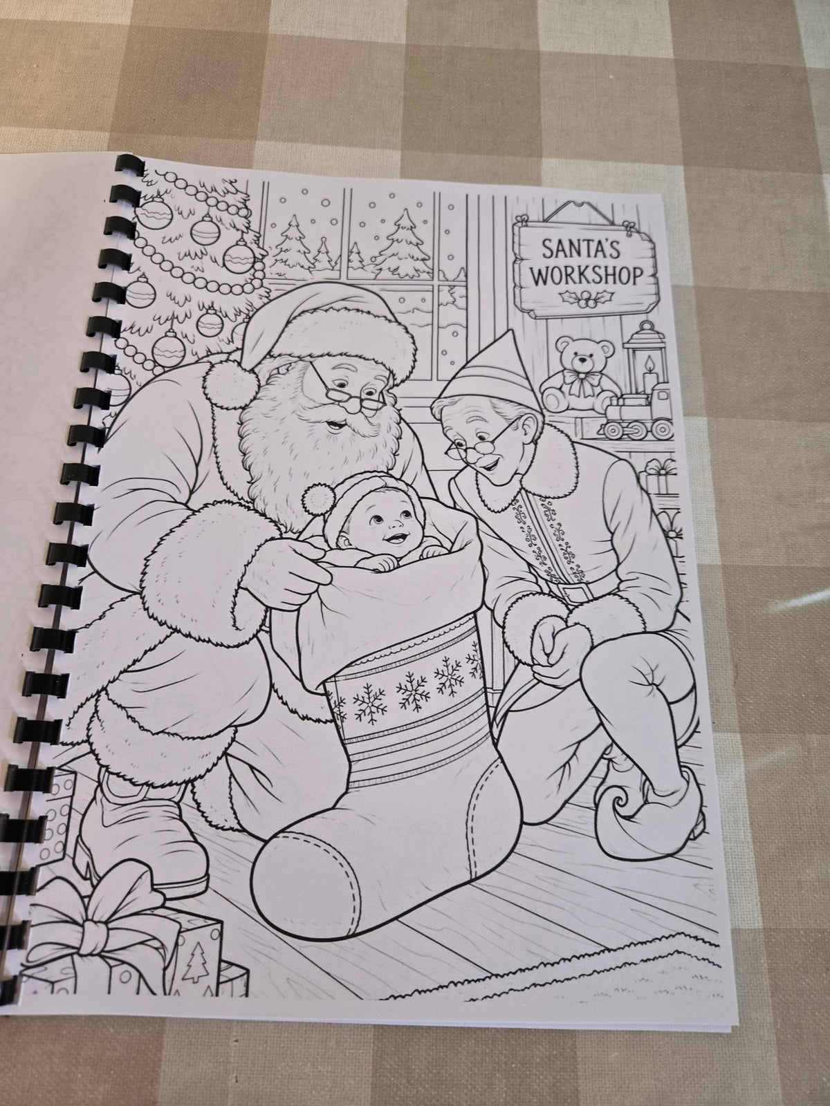 Elf Colouring Book | Christmas Movie Inspired Adult Colouring Book