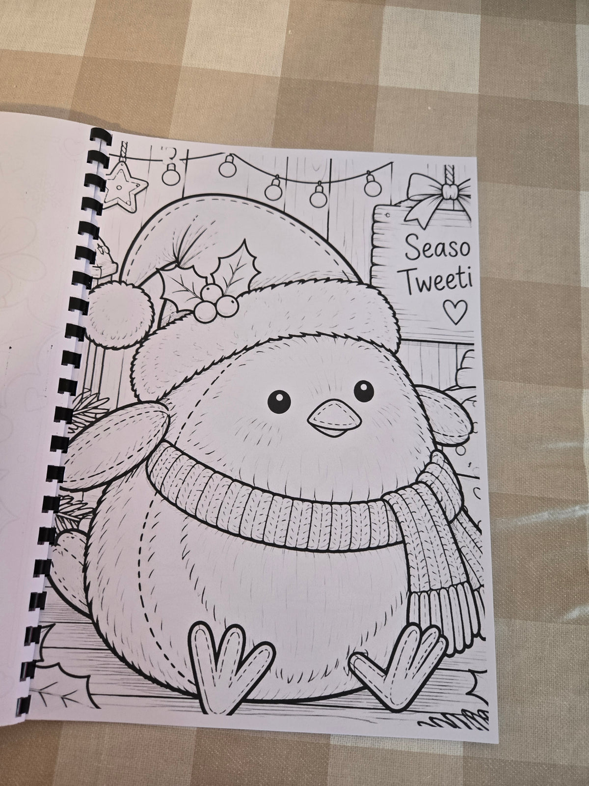 Kawaii Christmas Colouring Book | Cute Festive Kids & Adults Colouring Book