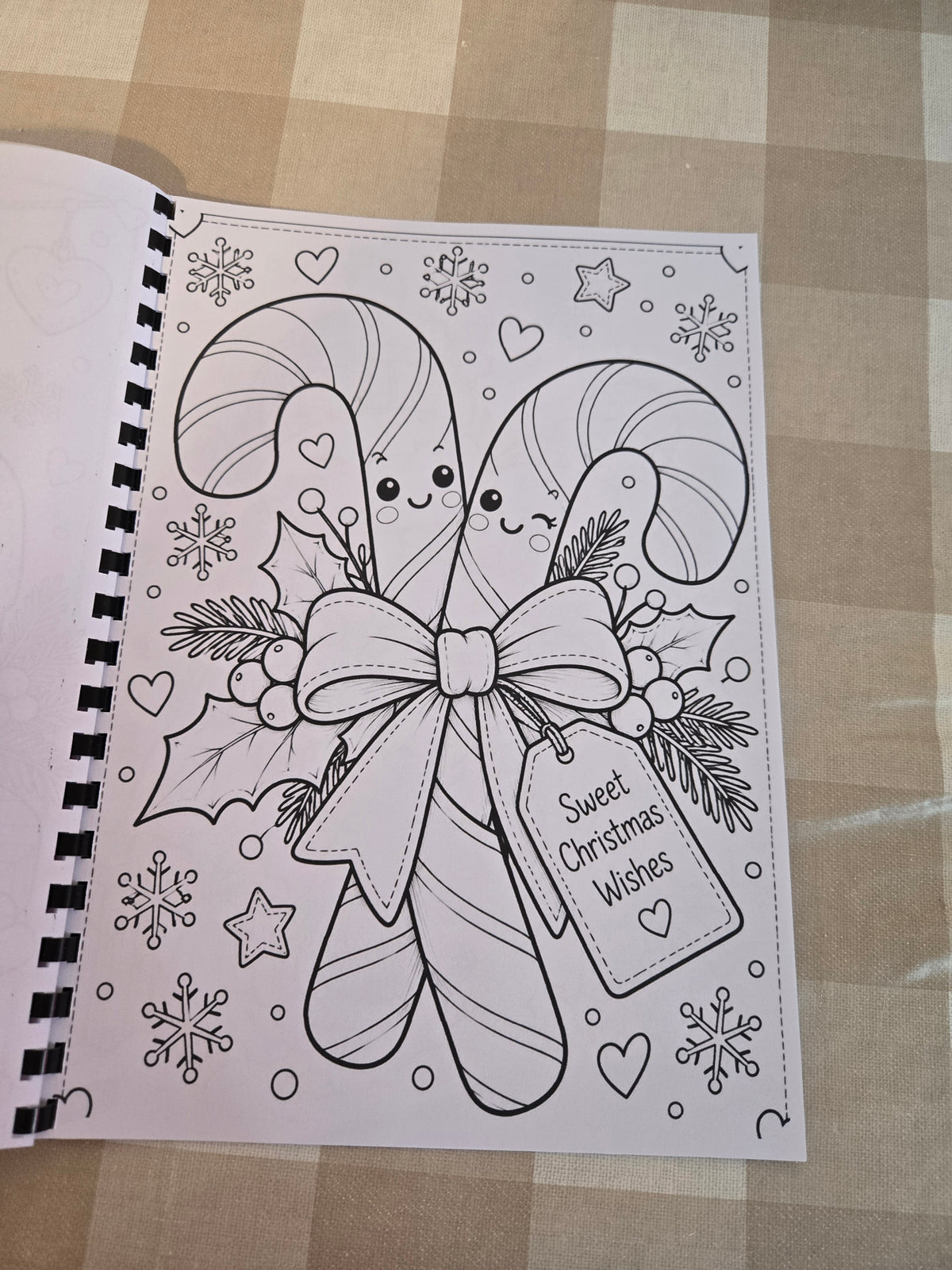 Kawaii Christmas Colouring Book | Cute Festive Kids & Adults Colouring Book